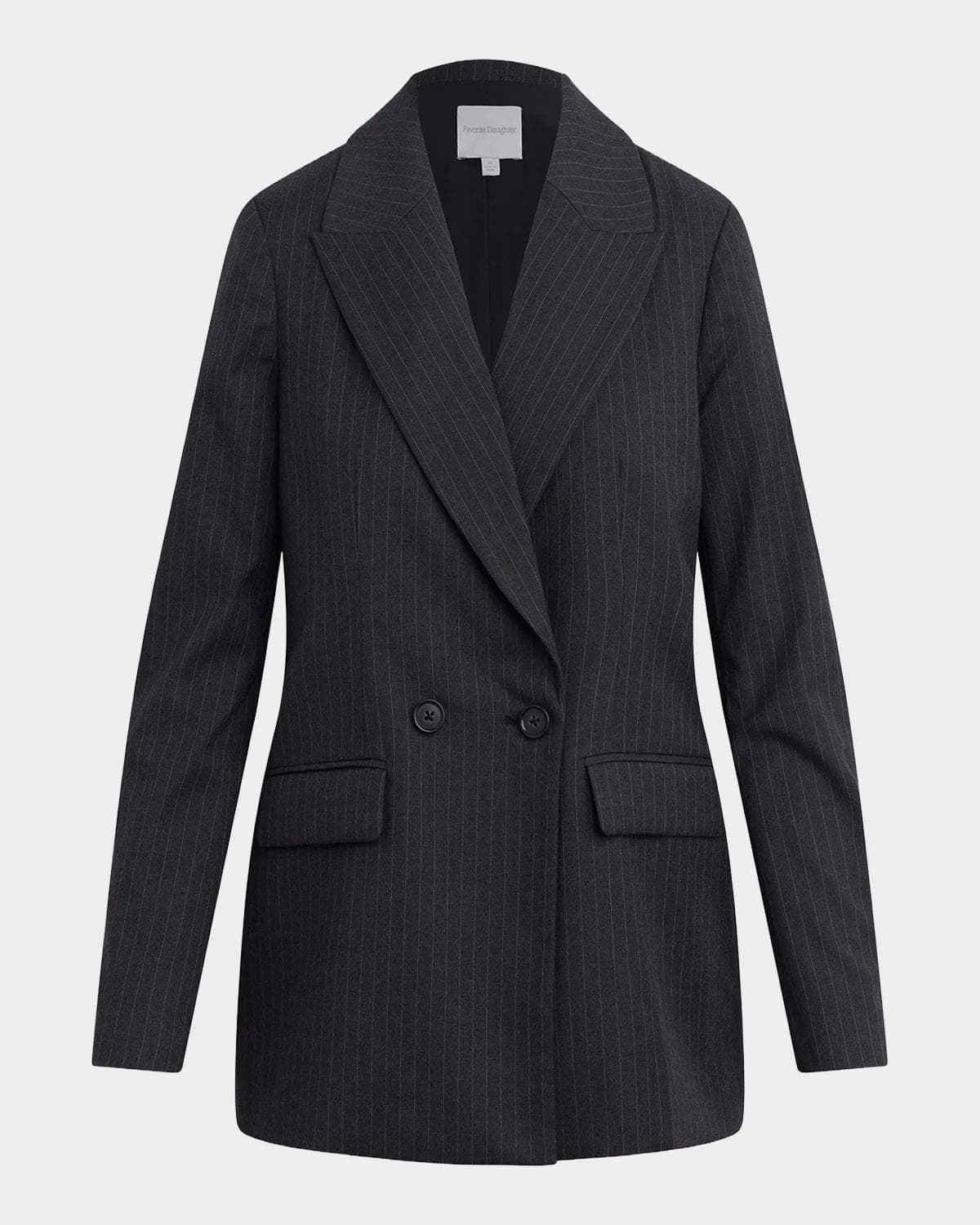 Favorite Daughter The Suits You Pinstripe Blazer