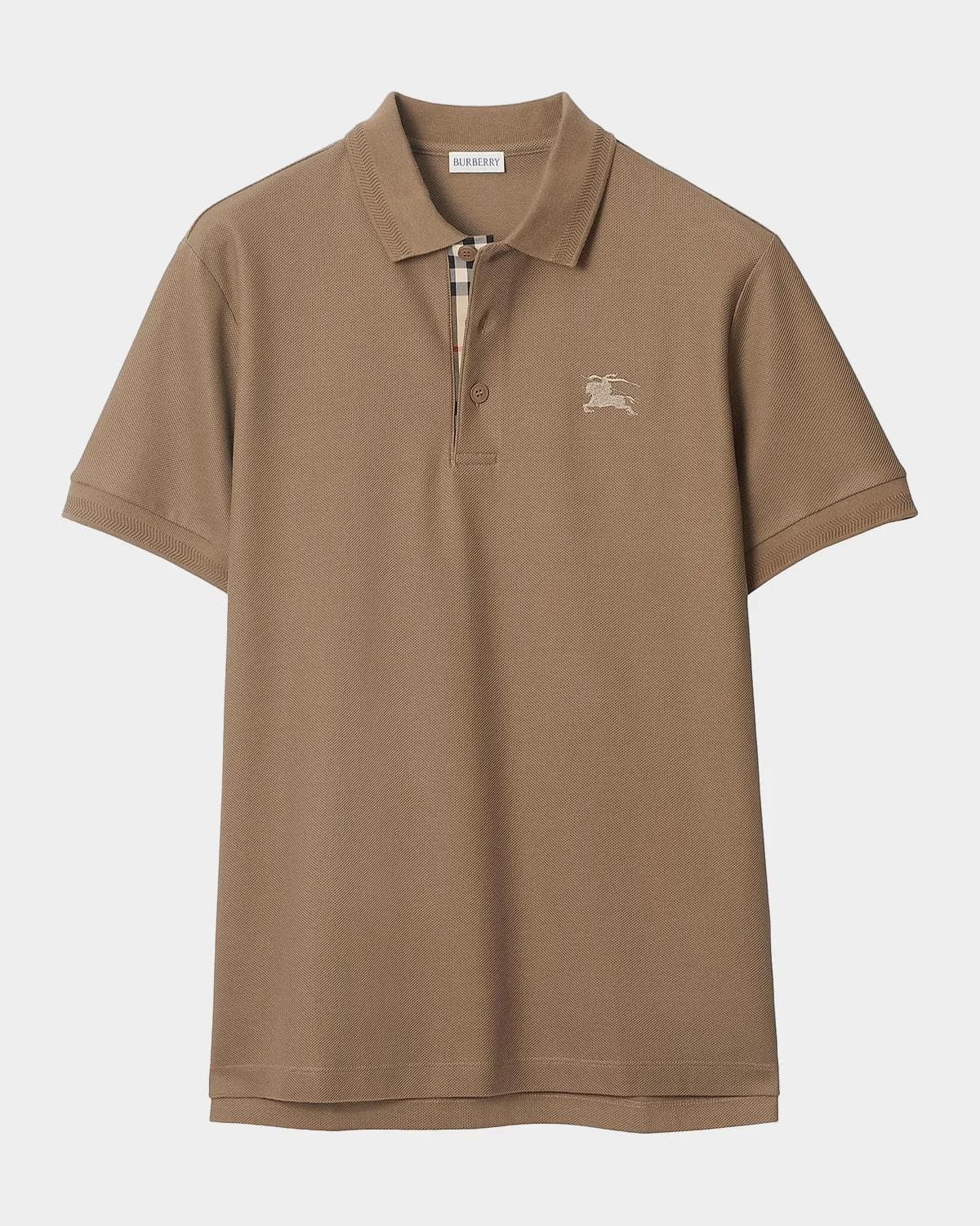 Burberry Eddie EKD Cotton Polo Shirt
