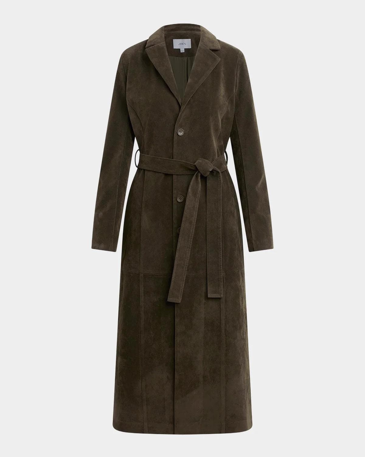 Joe's Jeans The Faux-Suede Long Coat
