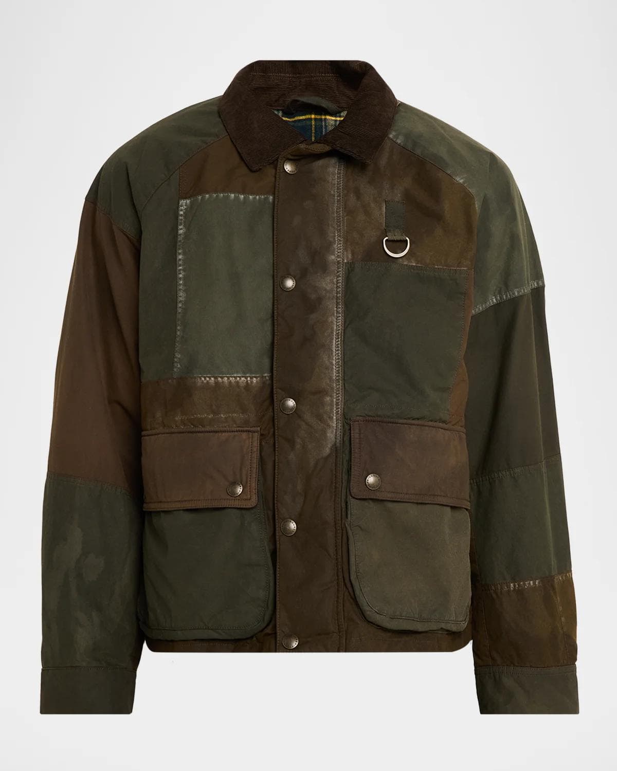 Polo Ralph Lauren Men's Patchwork Oilcloth Utility Jacket