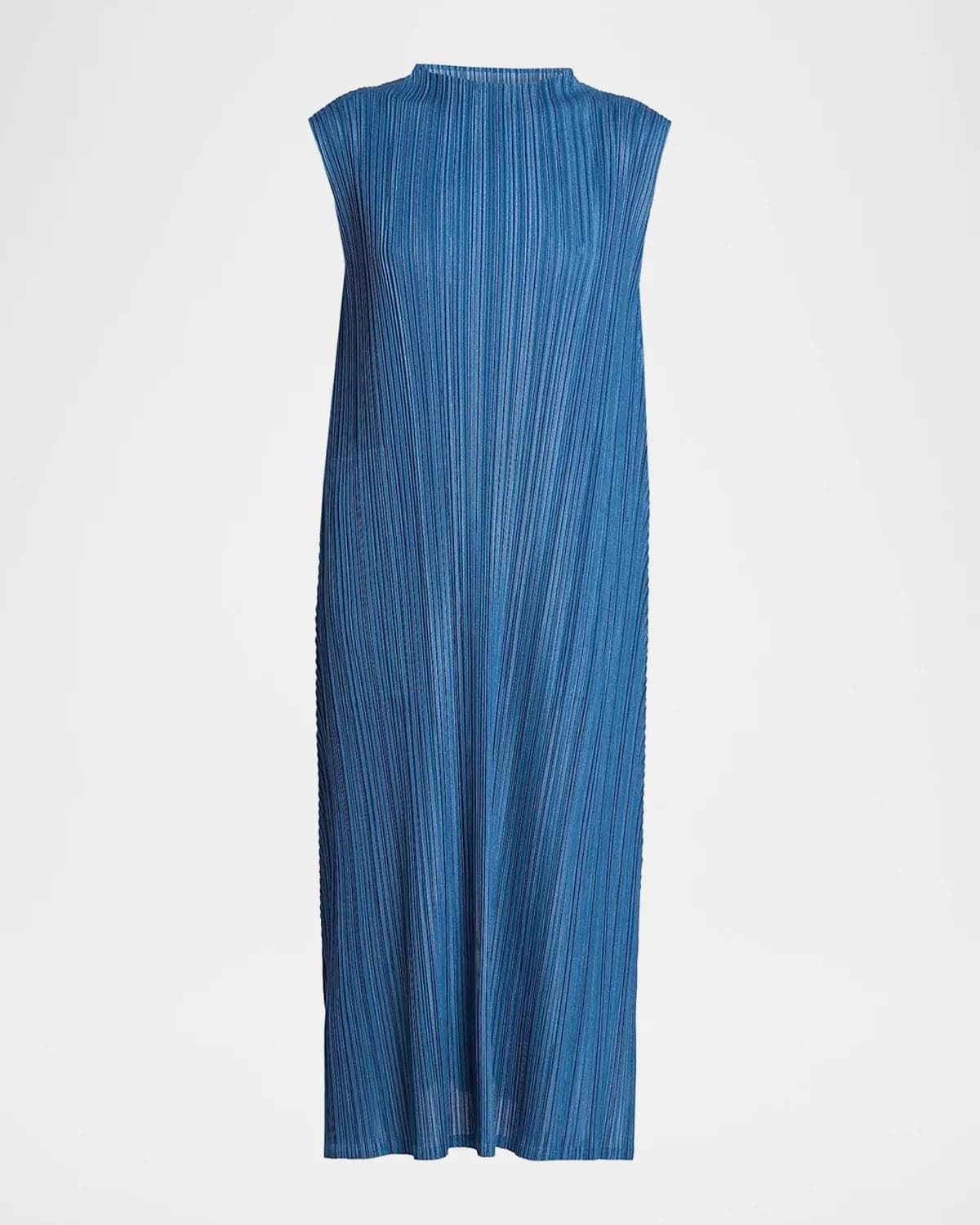 Issey Miyake Mellow Pleats Midi Dress