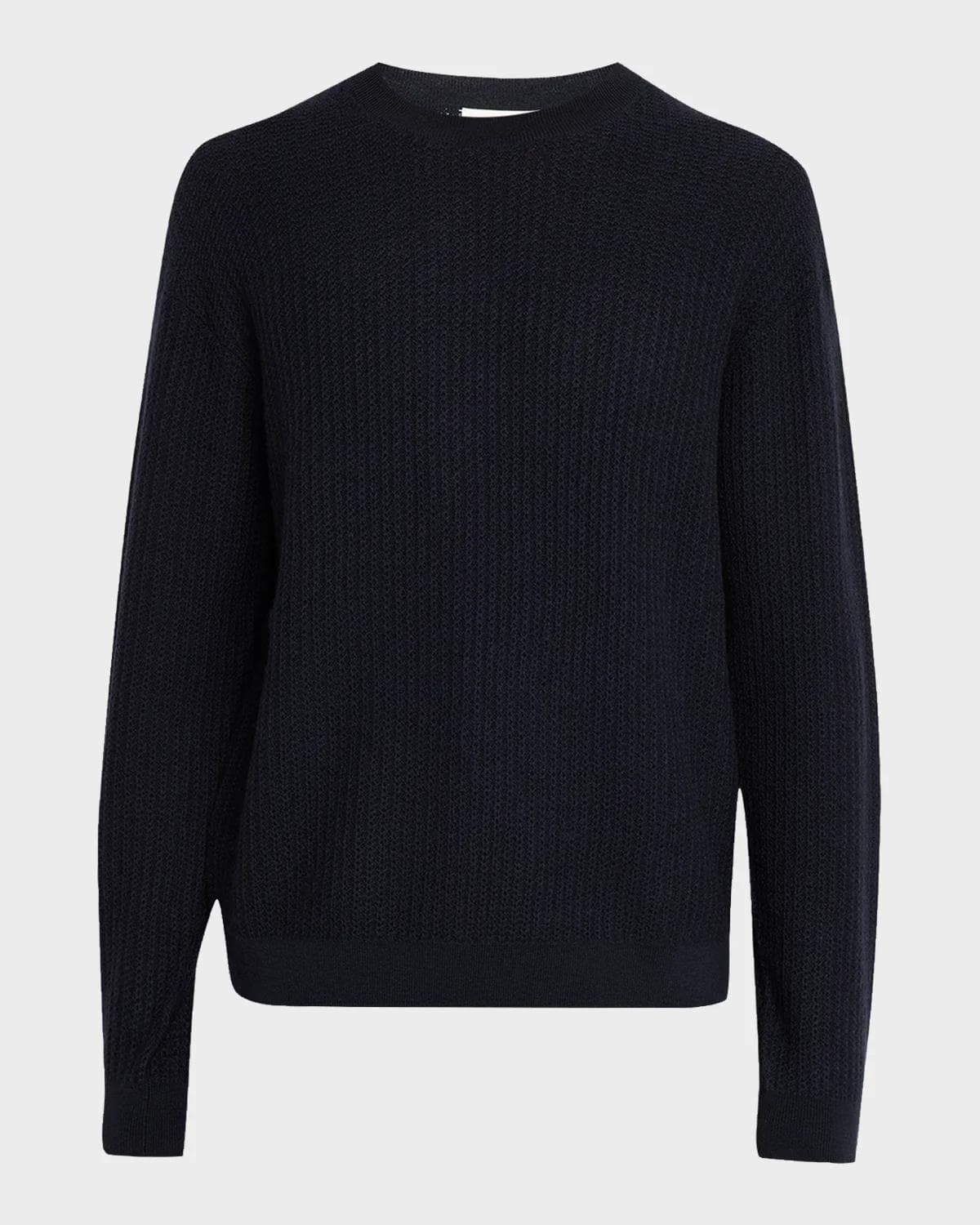 FRAME Textured Wool Crewneck Sweater