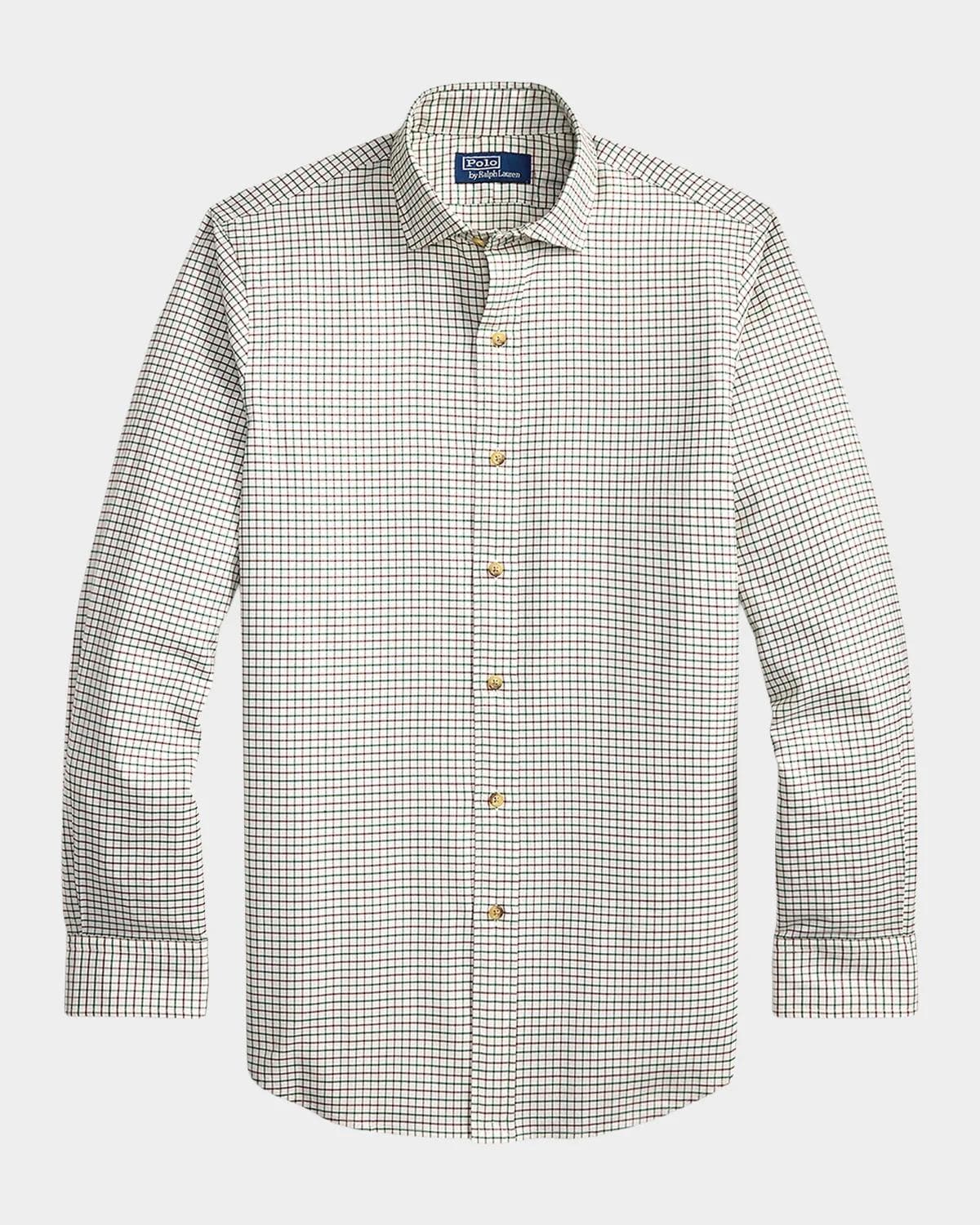 Polo Ralph Lauren Men's Plaid Twill Classic-Fit Shirt