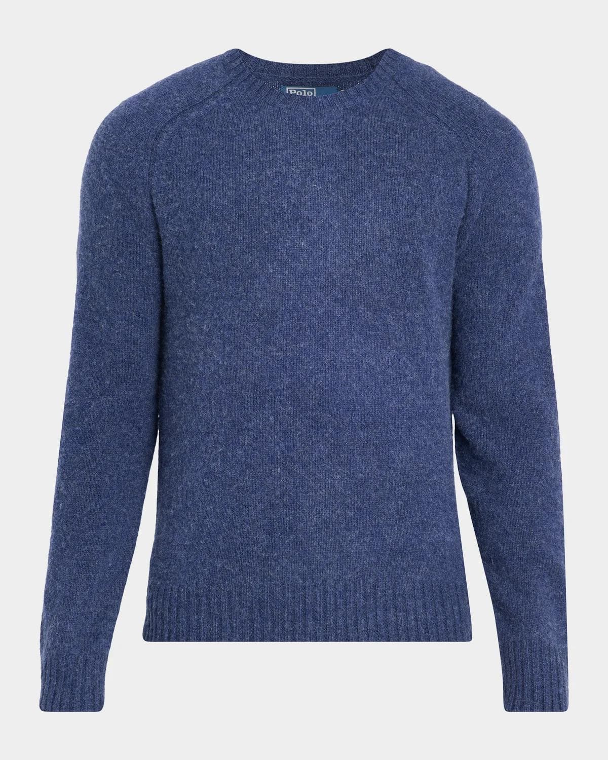 Polo Ralph Lauren Men's Wool and Cashmere Elbow-Patch Crewneck Sweater