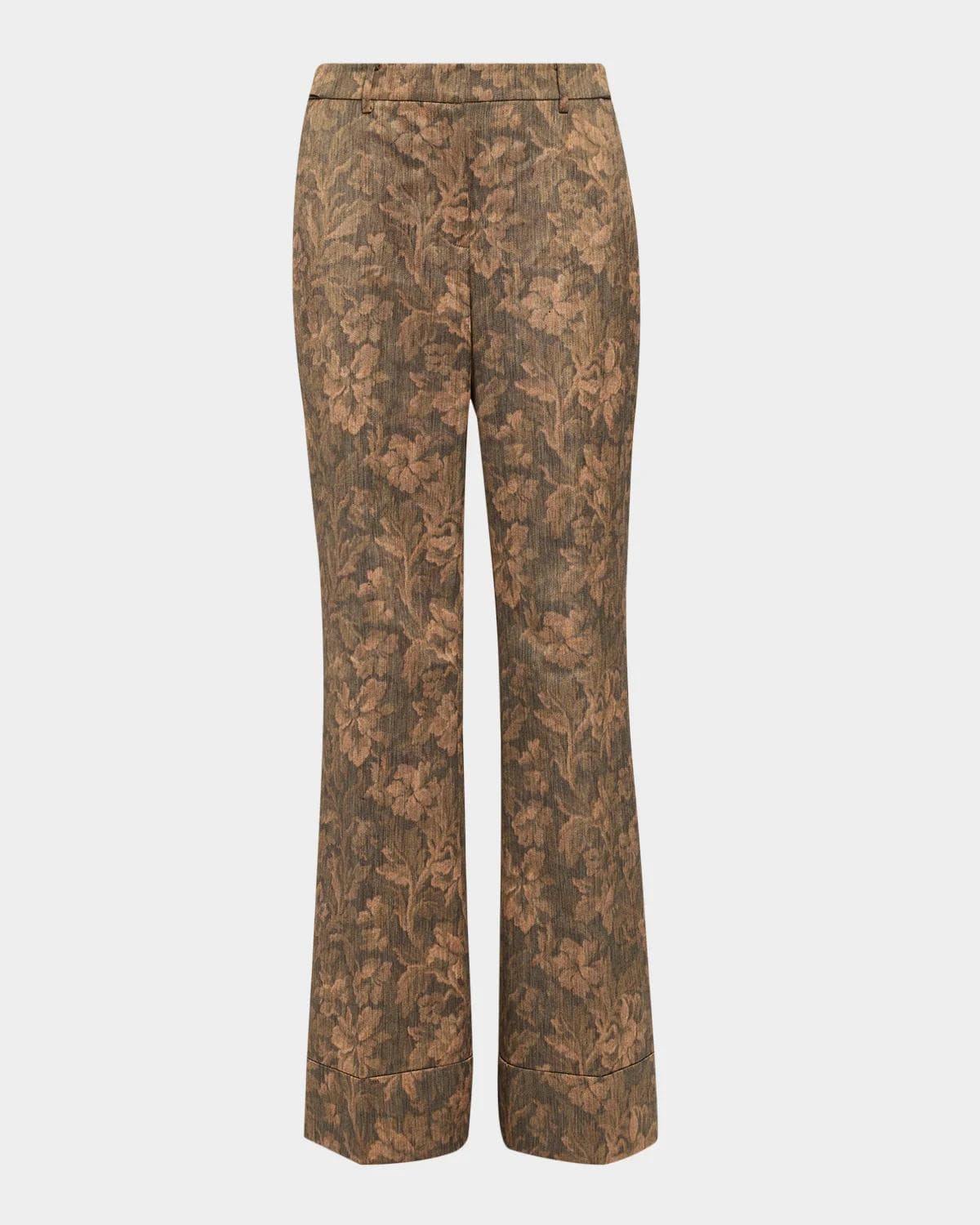 Kobi Halperin Melanie Floral Flare-Leg Pants