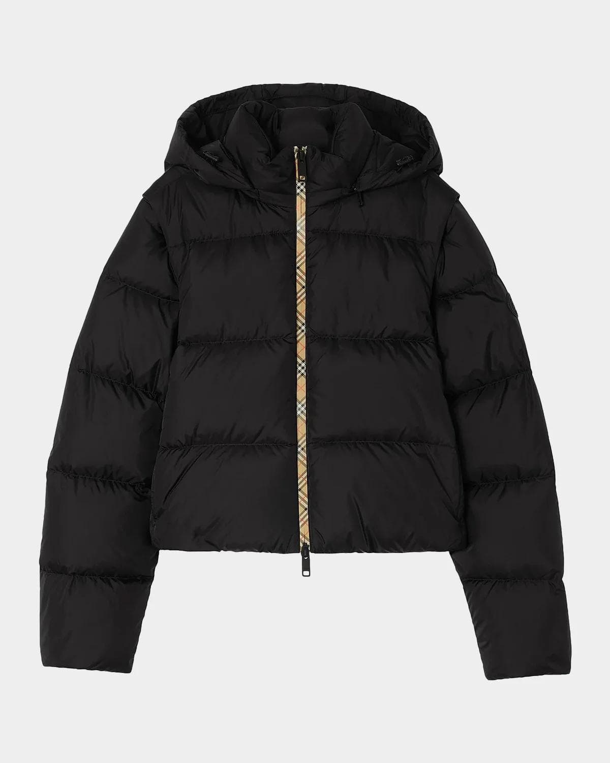 Burberry Langdale Hooded Convertible Puffer Jacket