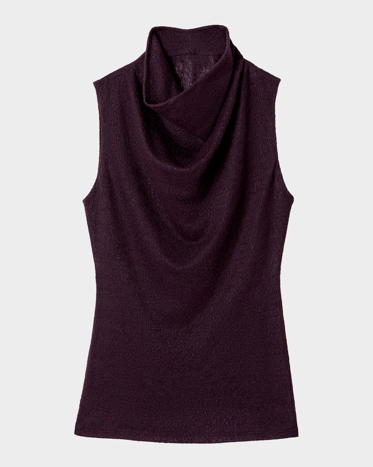 Smythe Cowl-Neck Knit Shell