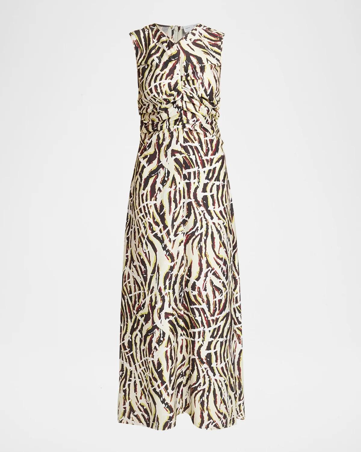 Proenza Schouler Clem Ruched Maxi Dress
