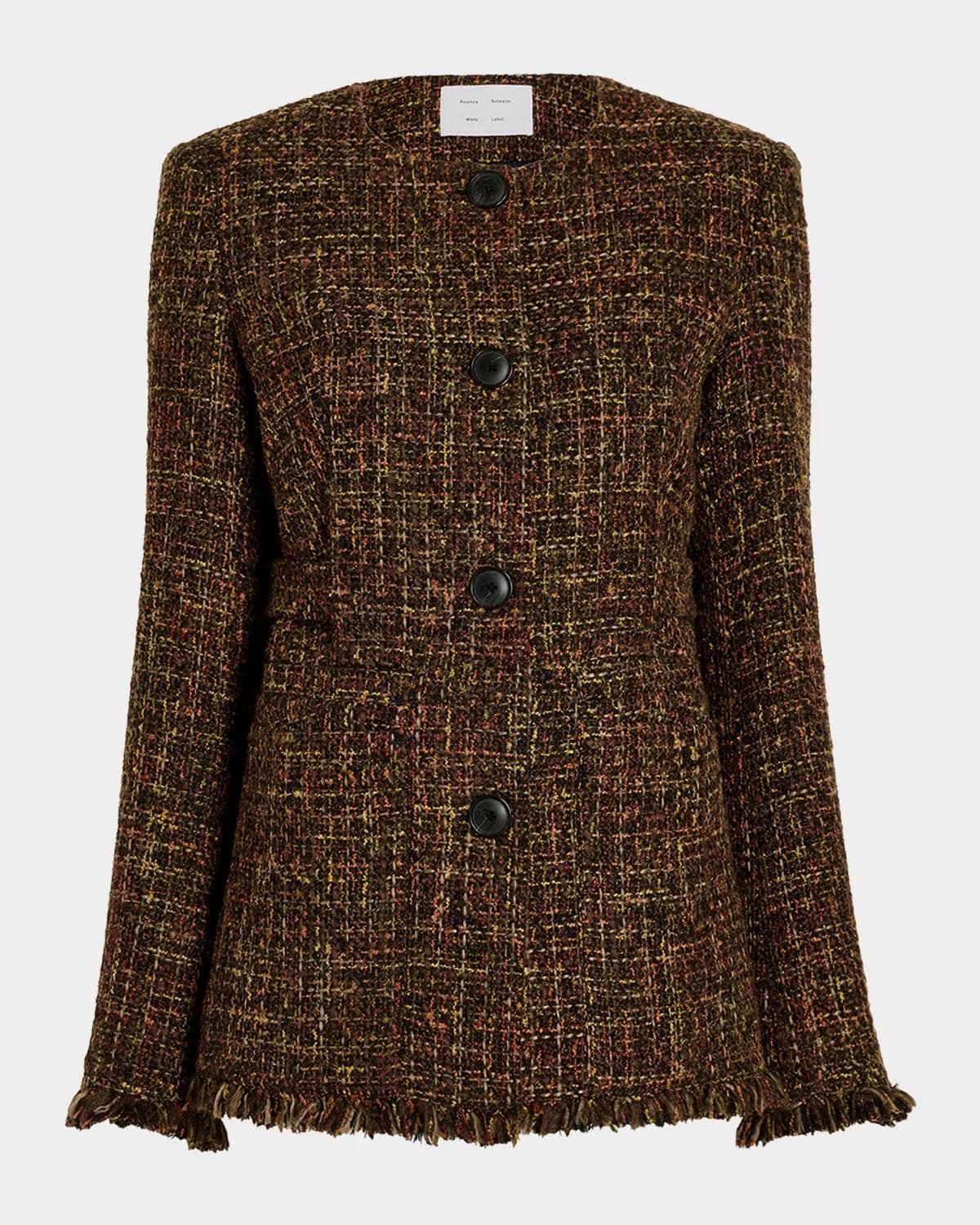 Proenza Schouler Aurelia Tweed Jacket
