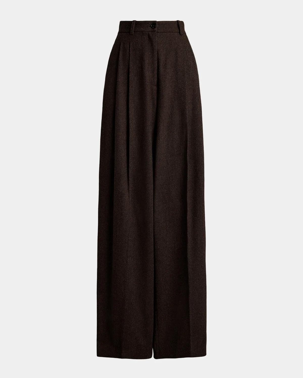 Ralph Lauren Collection Clarice Wool Herringbone Pants
