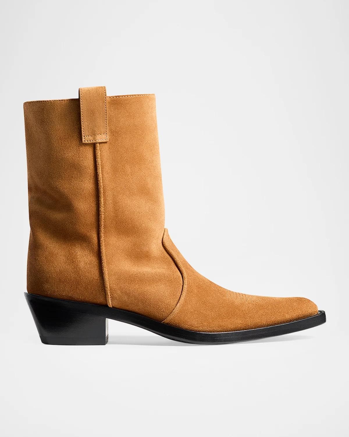 Khaite Clive Suede Ankle Boots