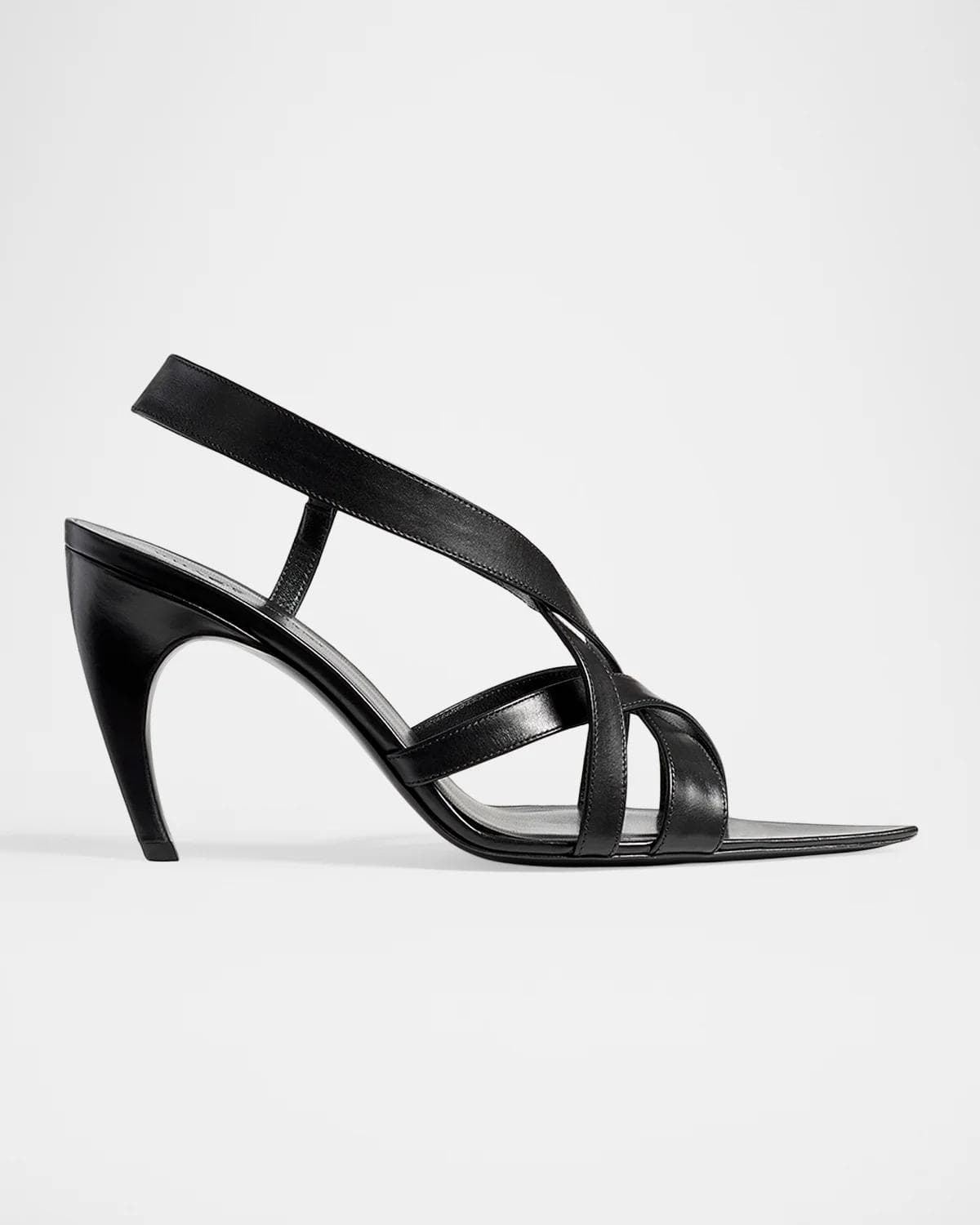 Khaite Sadie 85MM Multi-Strap Leather Sandals