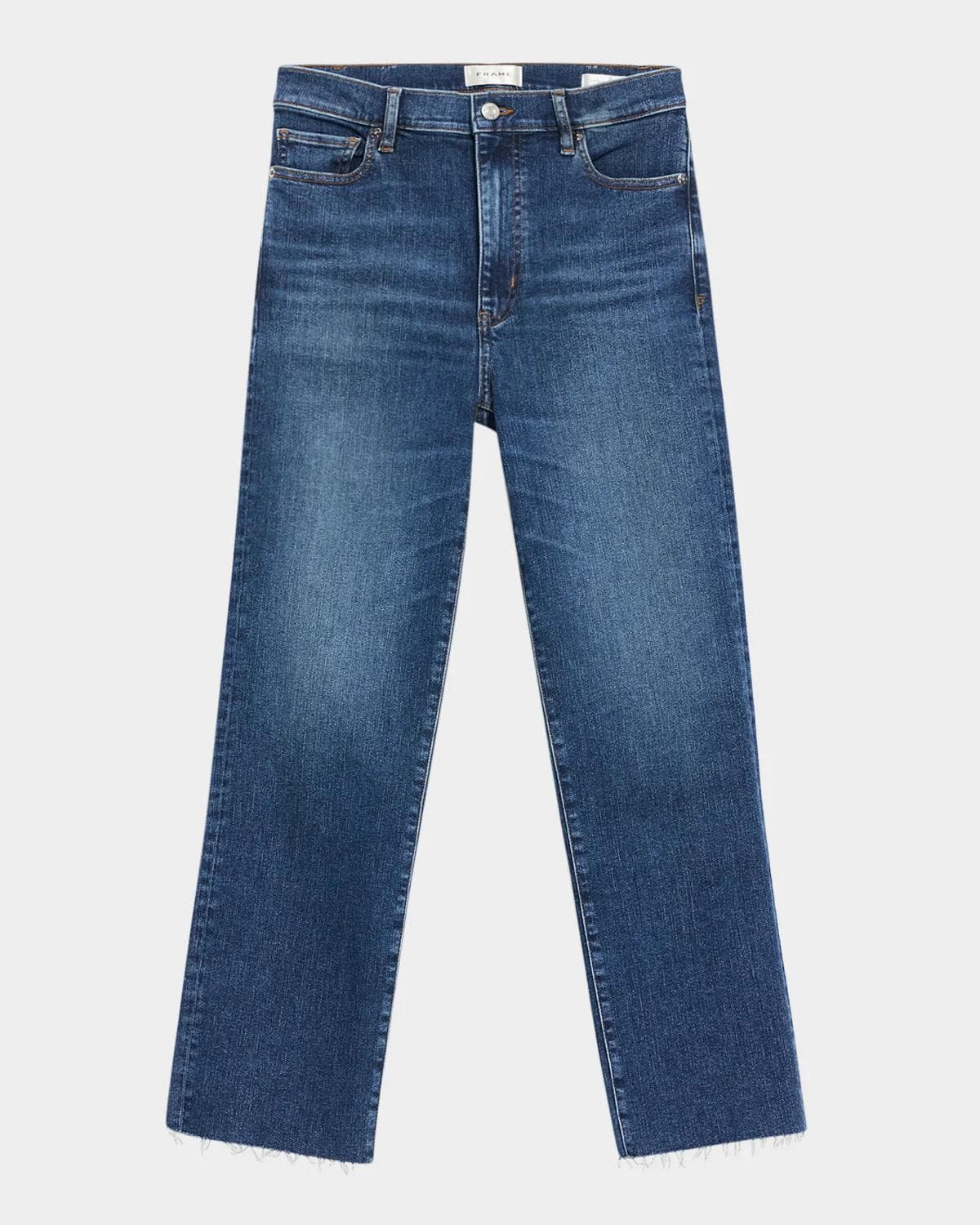 FRAME Le Sleek High-Rise Straight Jeans