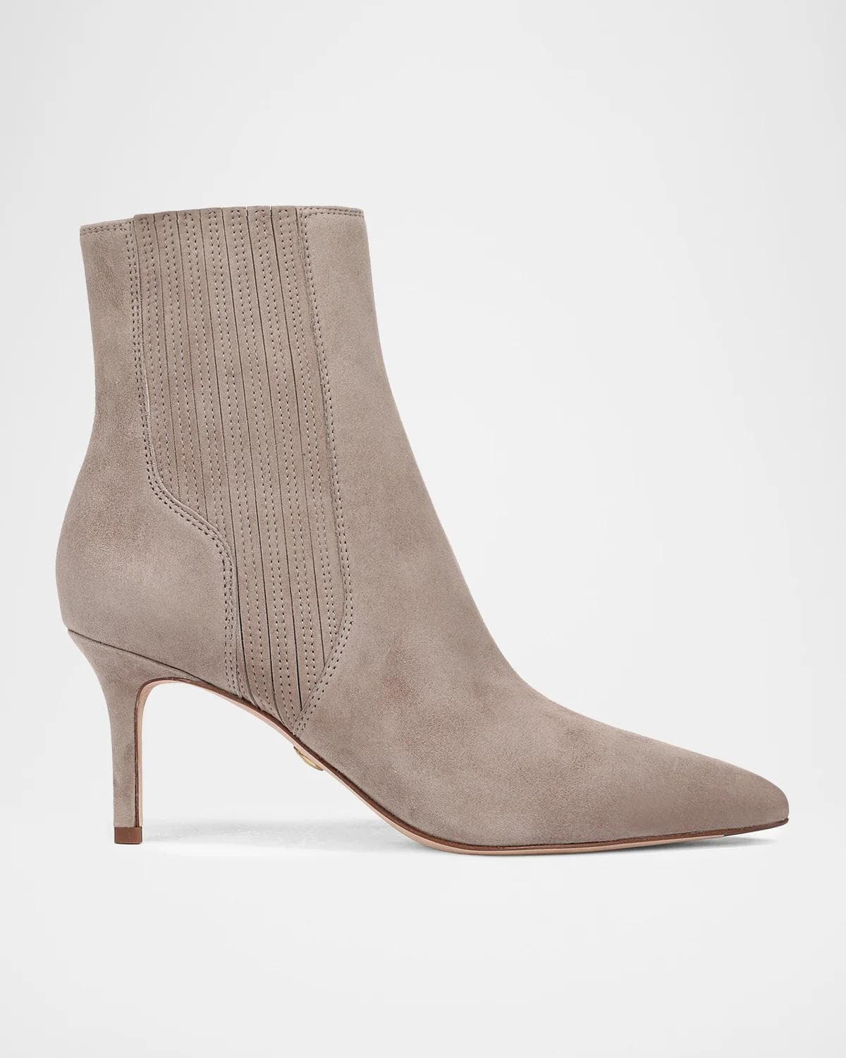 Veronica Beard 70mm Lisa Suede Ankle Booties