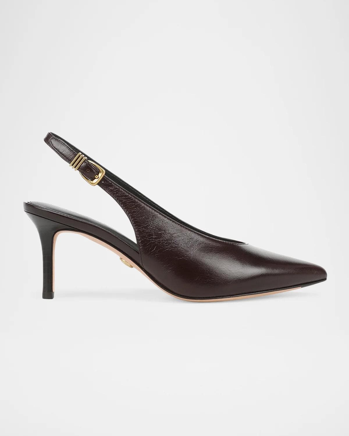 Veronica Beard 70mm Luciana Leather Slingback Pumps