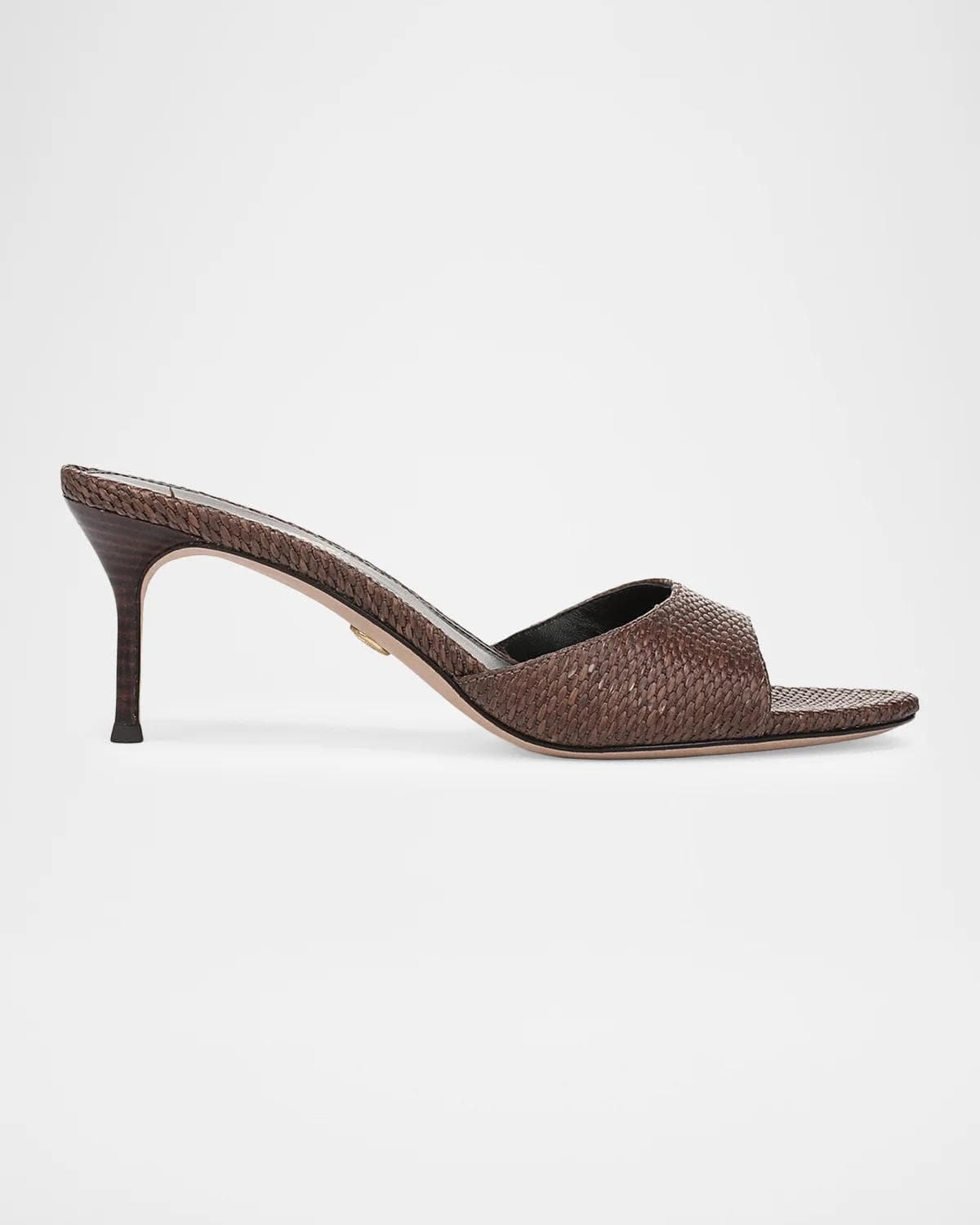 Veronica Beard 65mm Tia Raffia Sandals