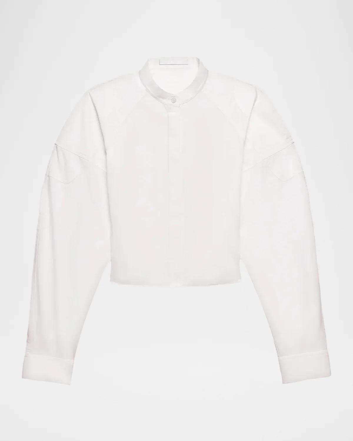Helmut Lang Cotton Poplin Saddle Shirt