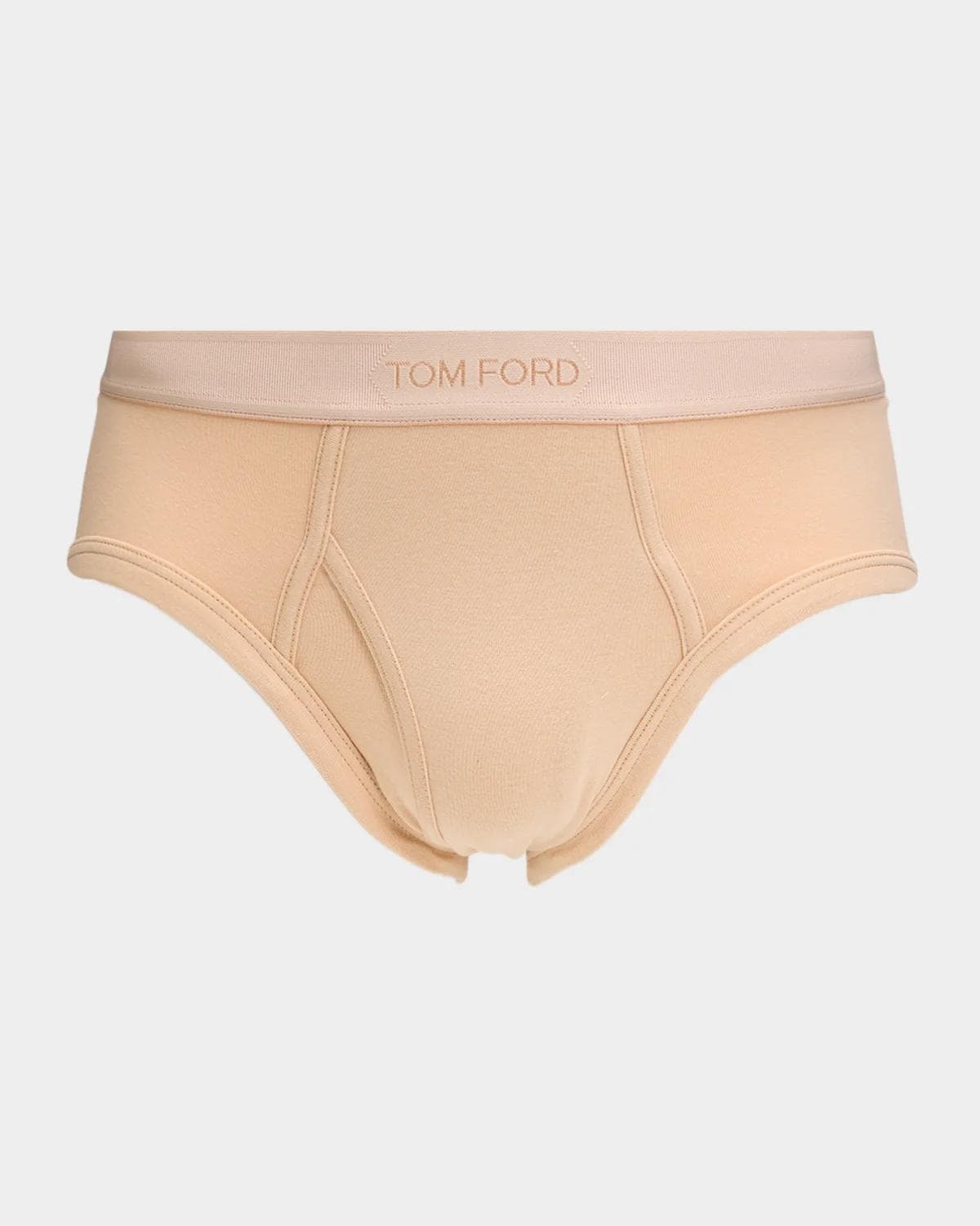 TOM FORD Men's Solid Cotton Jersey Briefs