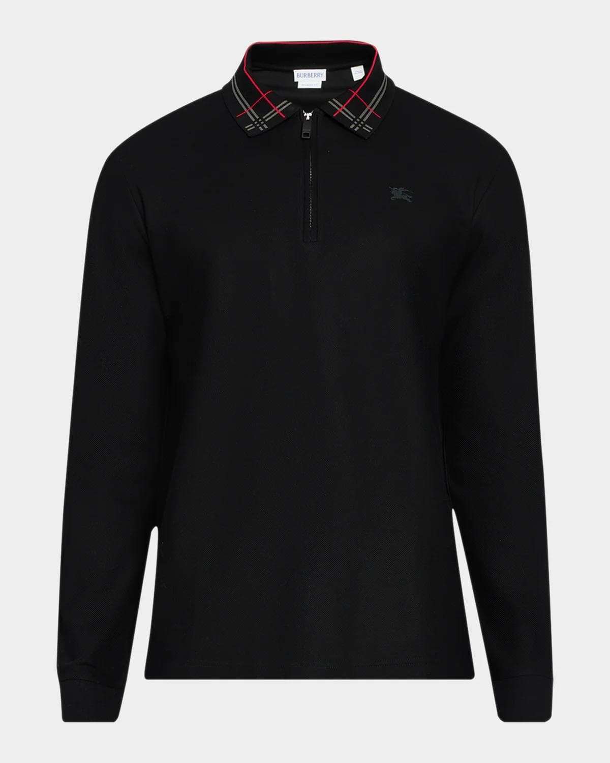 Burberry Men's Pelham Half-Zip Polo Sweater