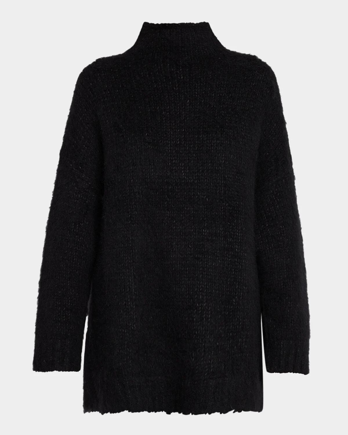 Vince Gathered Turtleneck Top