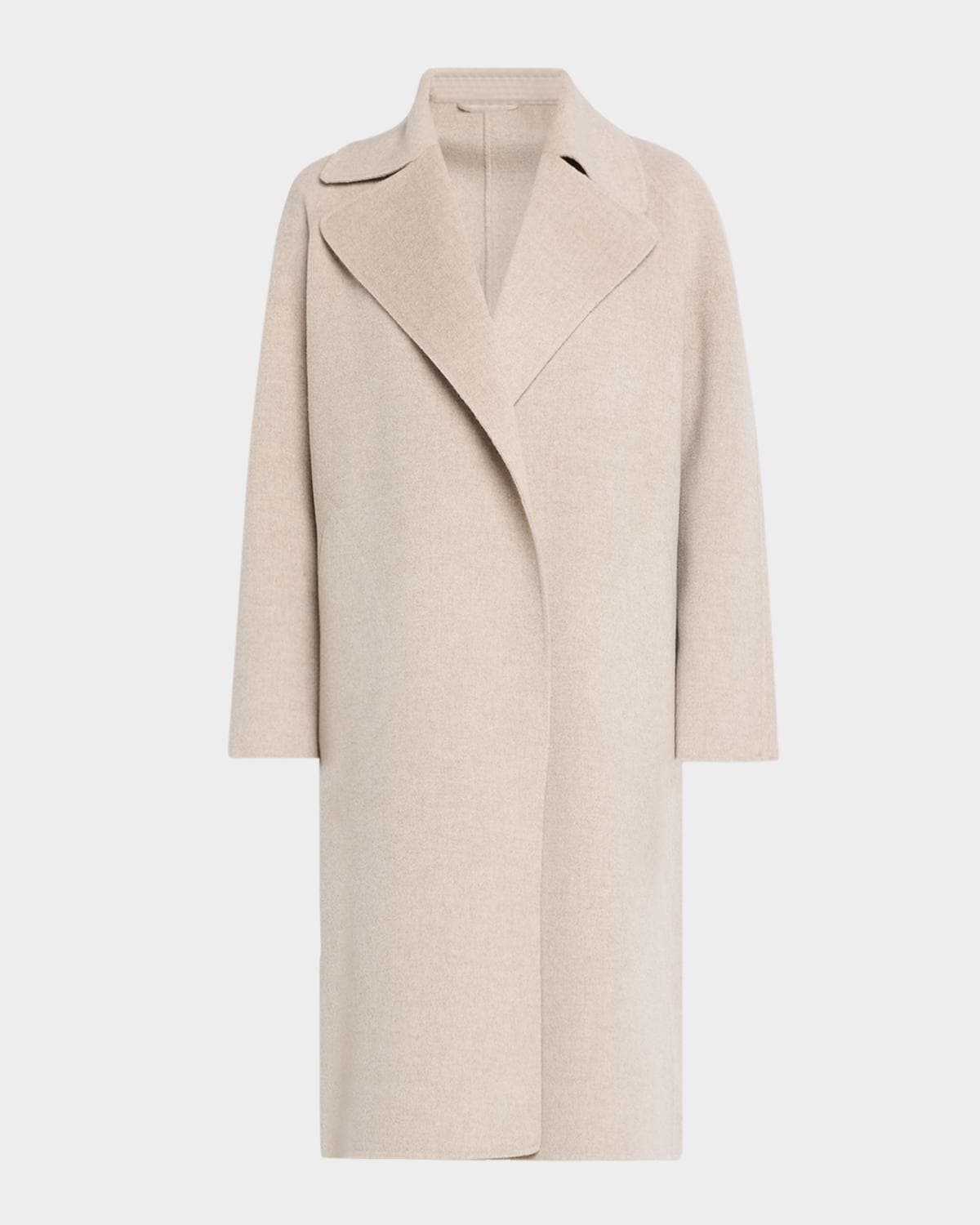 TSE Cashmere Double-Faced Cashmere Long Wrap Coat