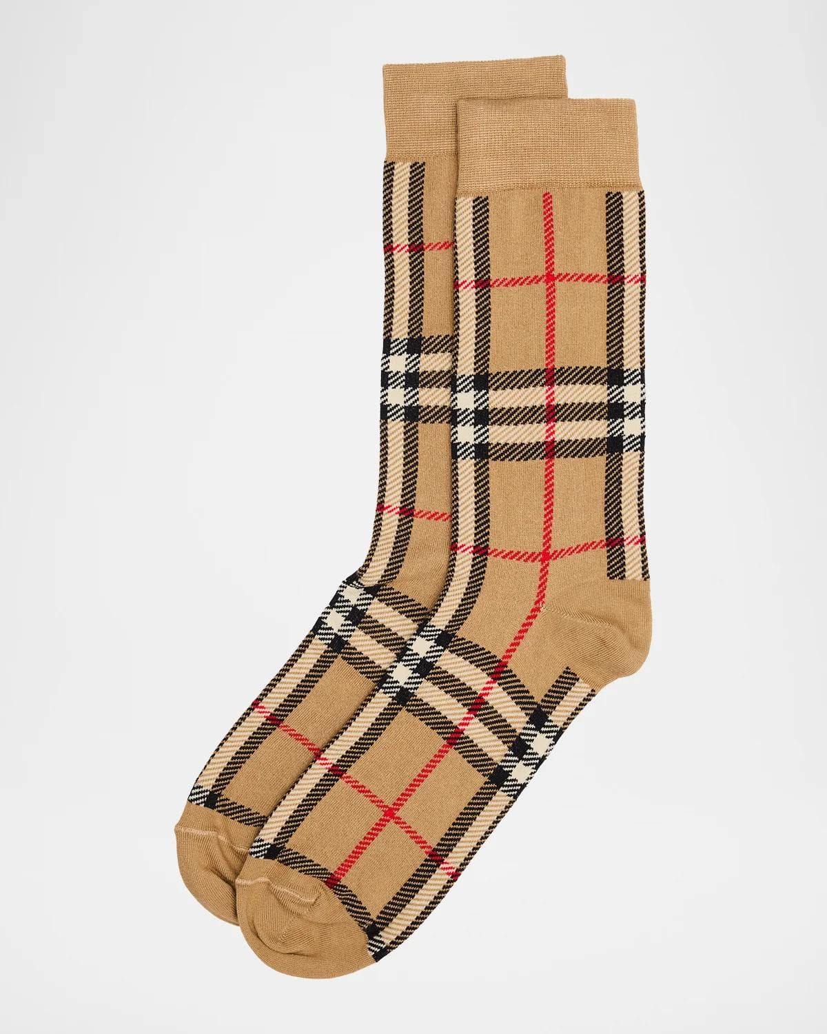 Burberry Men's Check Crew Socks