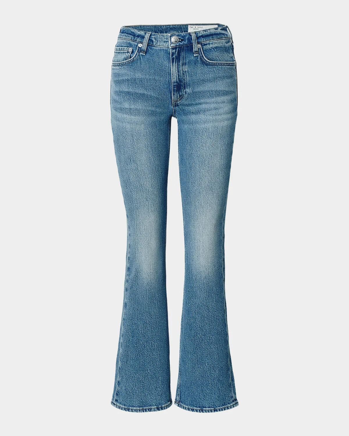 rag & bone Peyton Mid-Rise Bootcut Jeans · 25