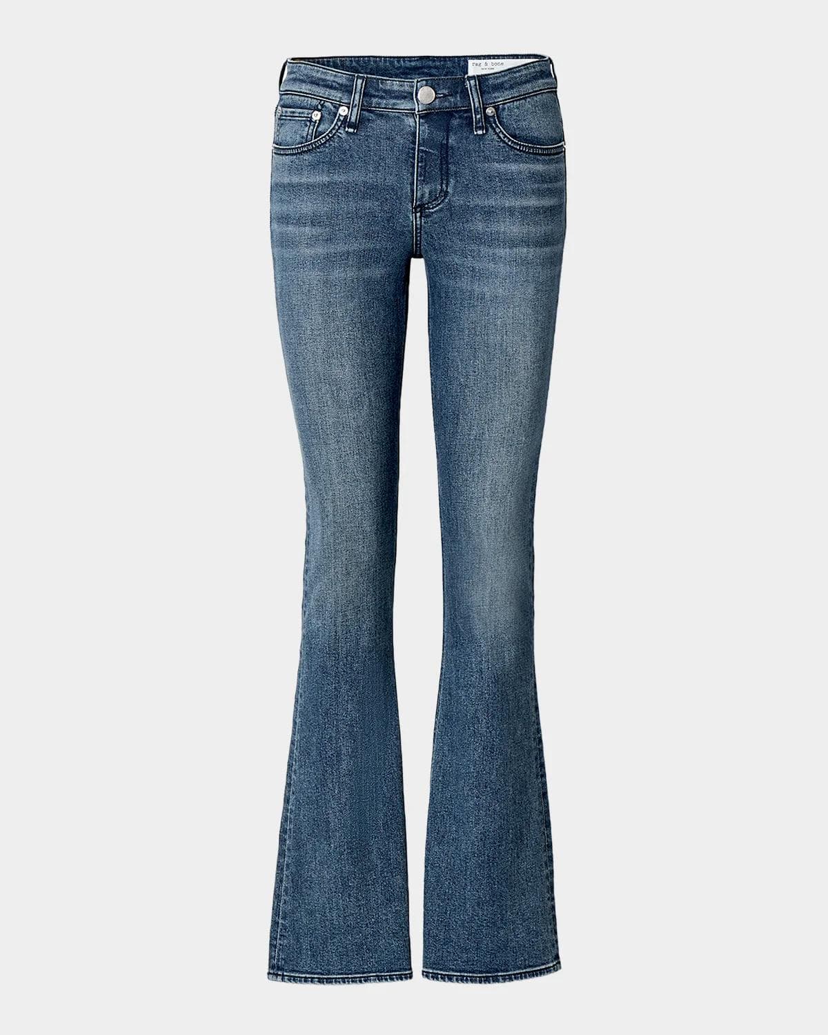 rag & bone Kinsley Low-Rise Bootcut Jeans