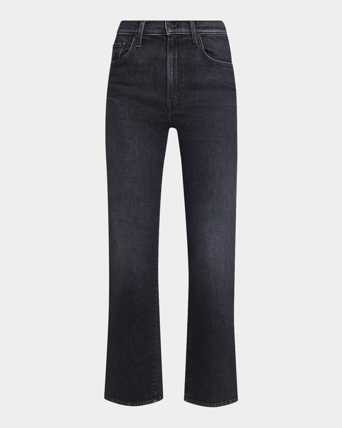 MOTHER The Lil Rambler Straight-Leg Jeans