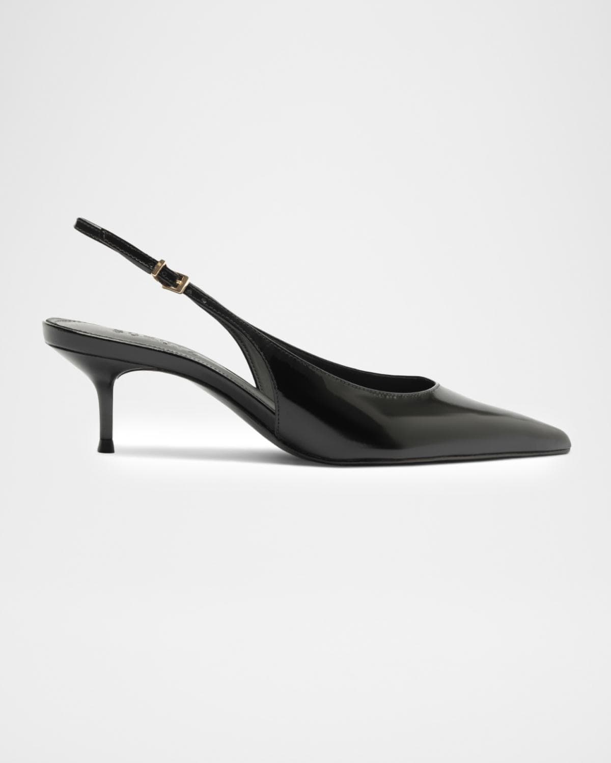 Schutz Paola 65MM Patent Leather Slingback Pumps