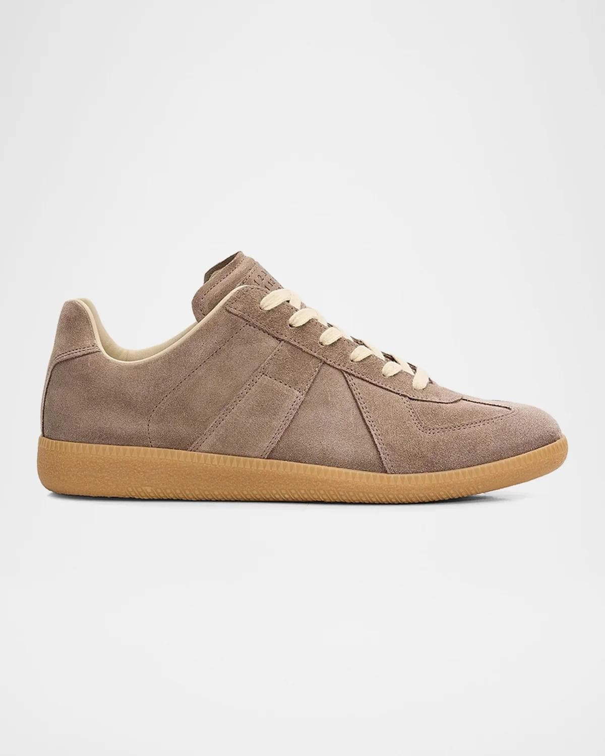 Maison Margiela Replica Suede Low-Top Sneakers