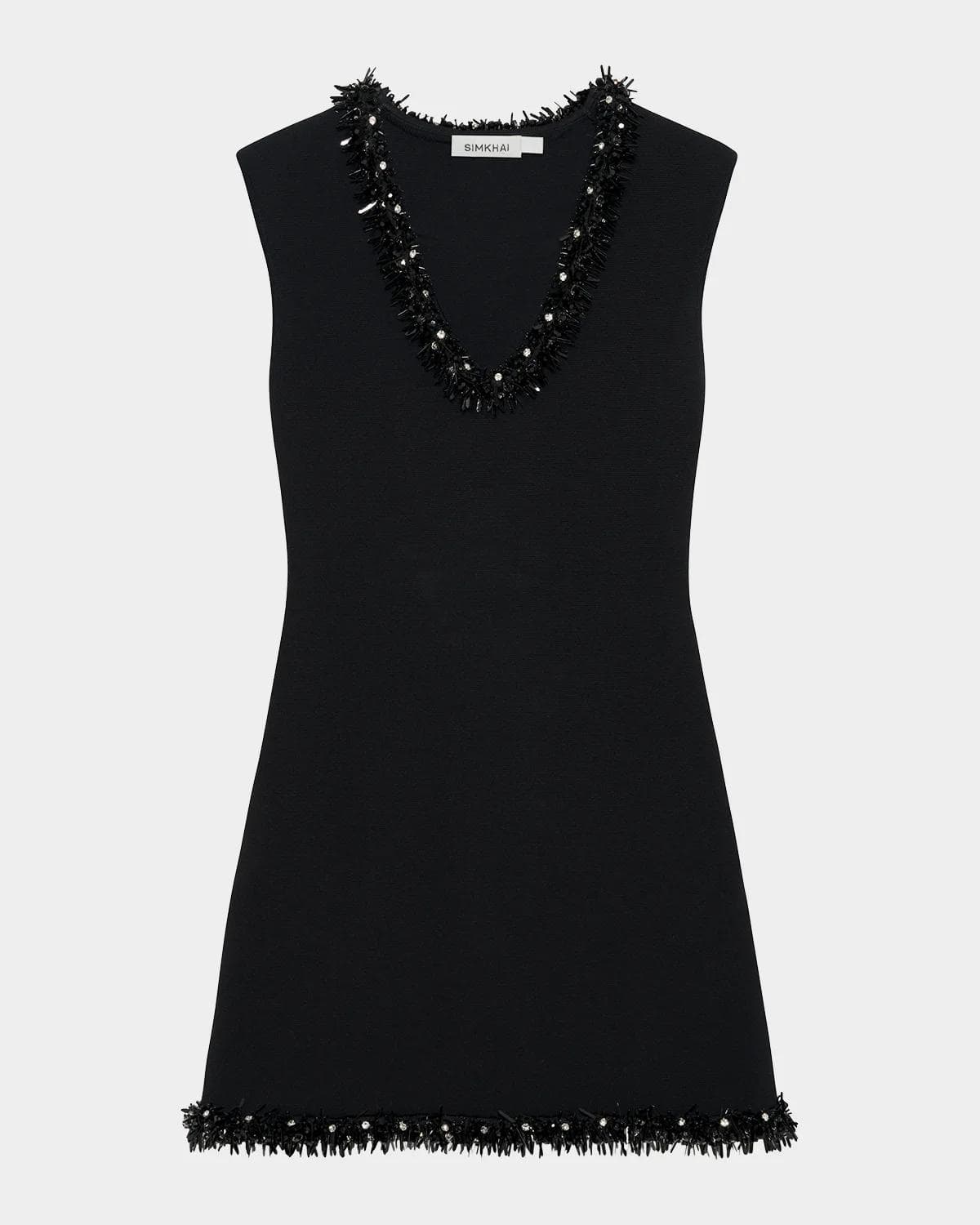 SIMKHAI Suki Embellished Mini Dress