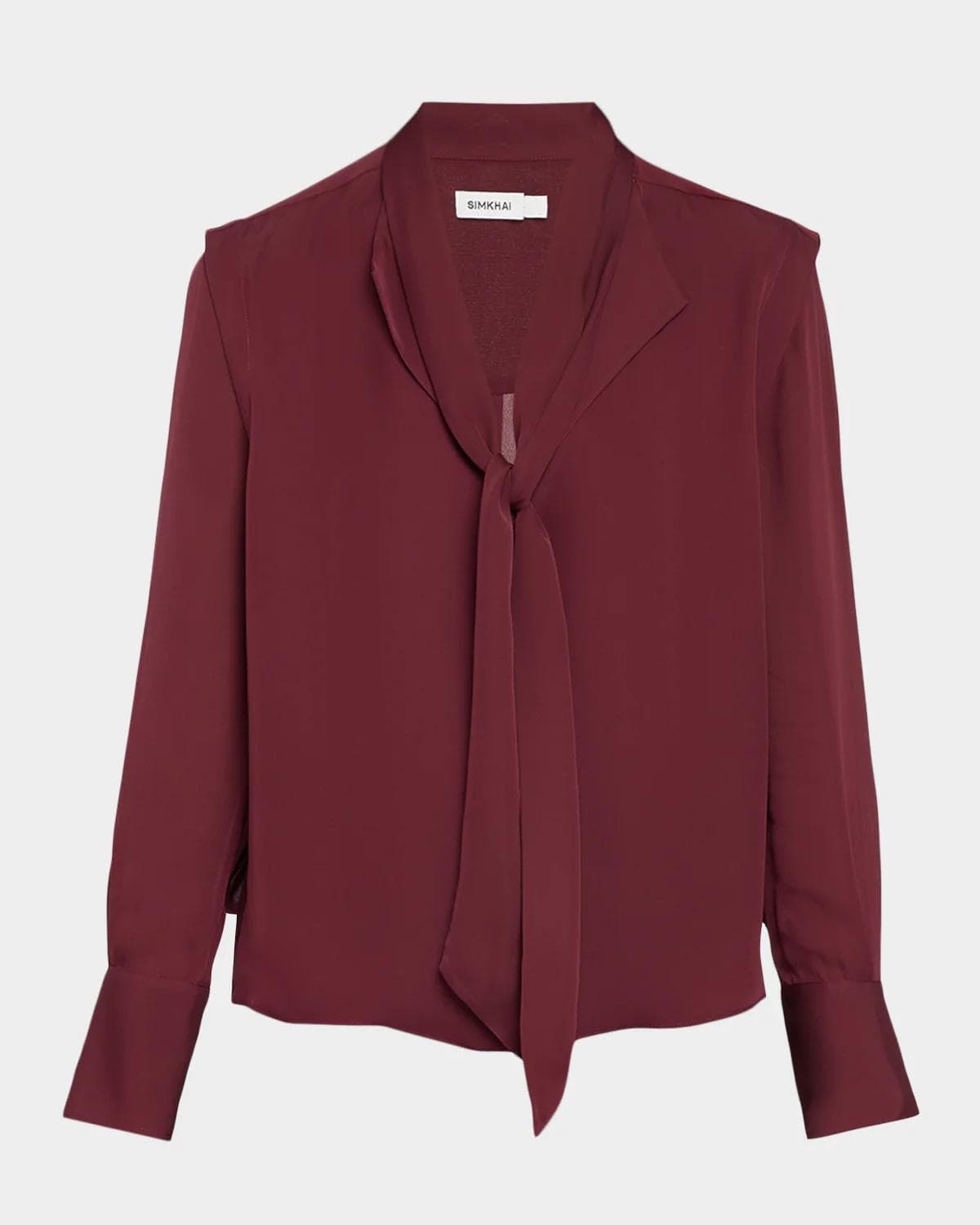SIMKHAI Lillian Silk Blouse