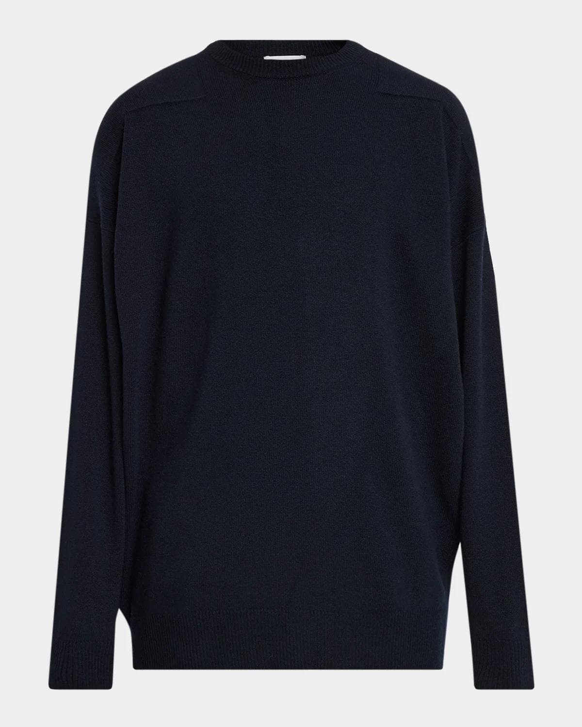 Jil Sander Men's Dropped-Shoulder Crewneck Sweater