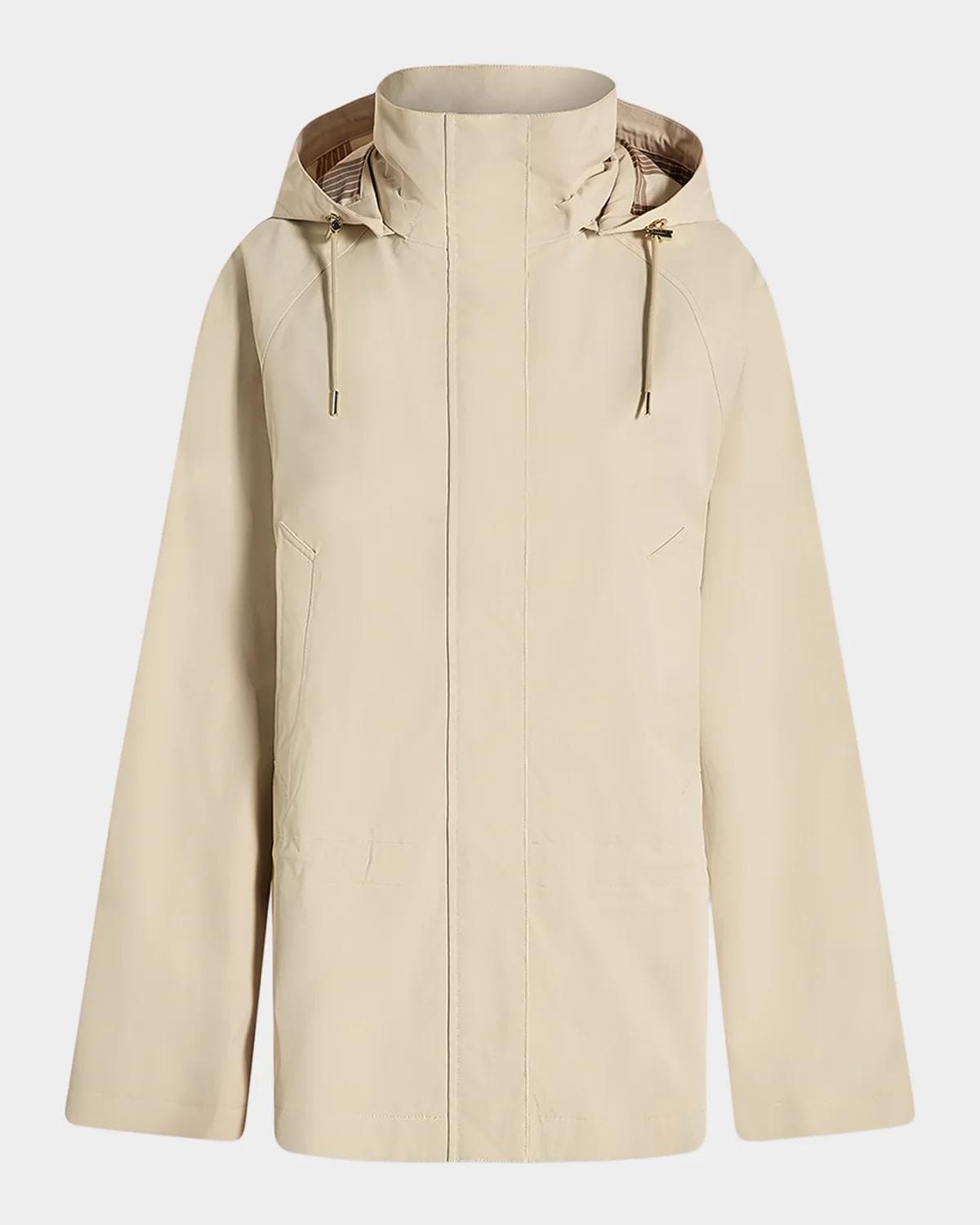 Varley Etta Short Hooded Rain Jacket