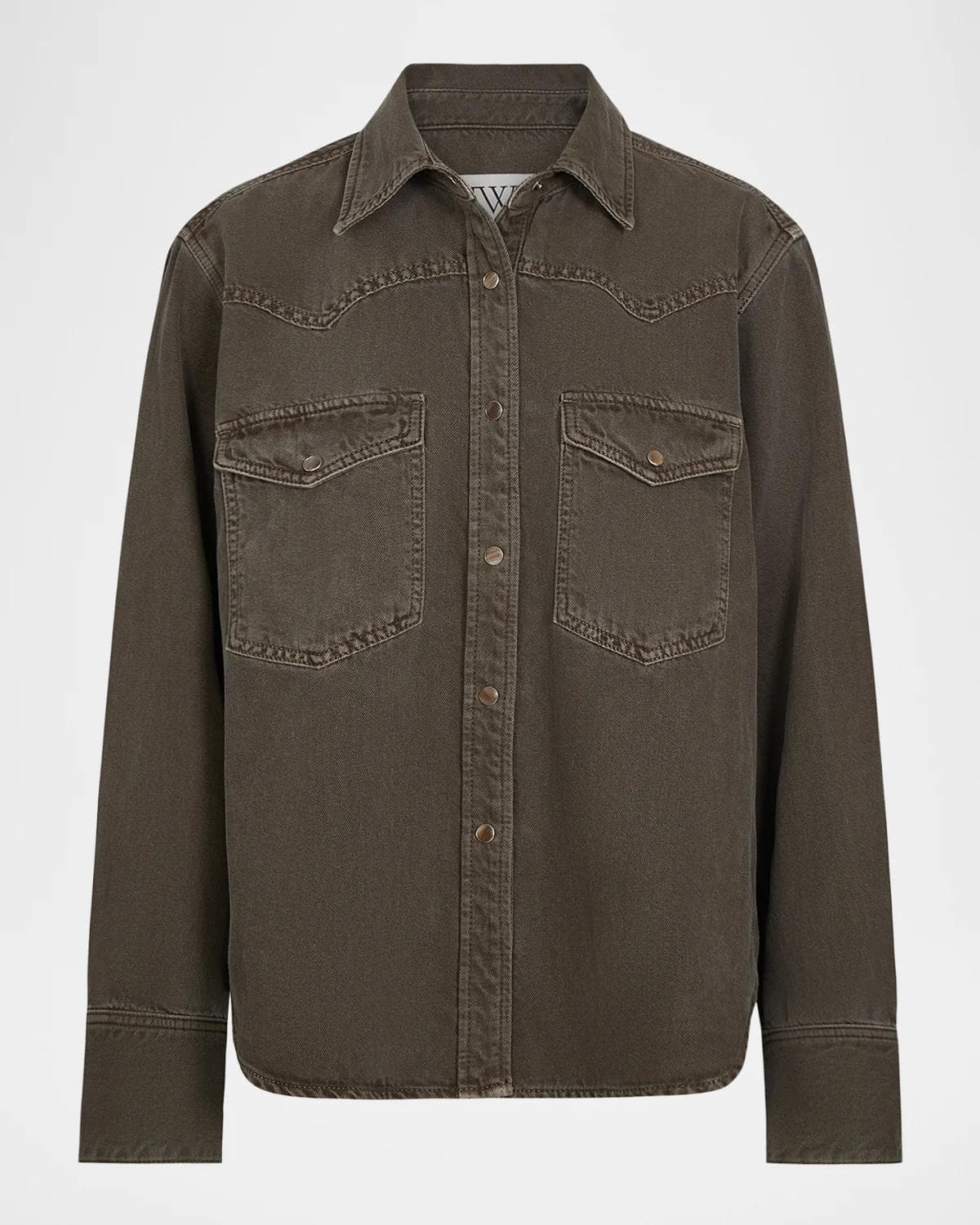 TWP Yellowstone Cotton Denim Shirt