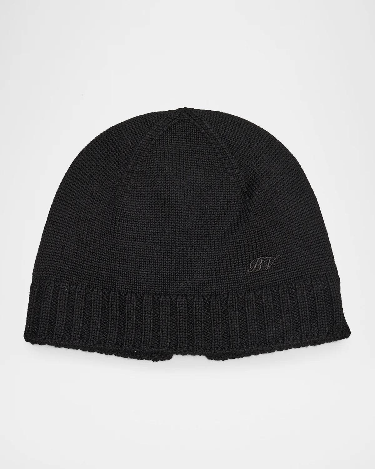 Bottega Veneta Logo Wool Beanie