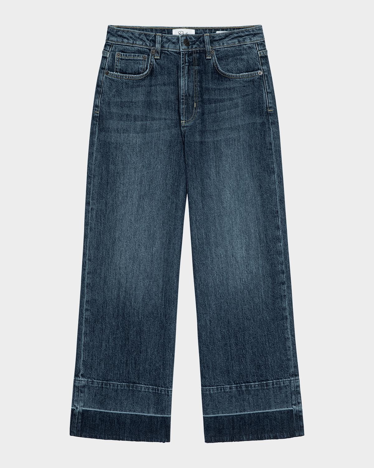 Rails Getty Crop Wide-Leg Jeans