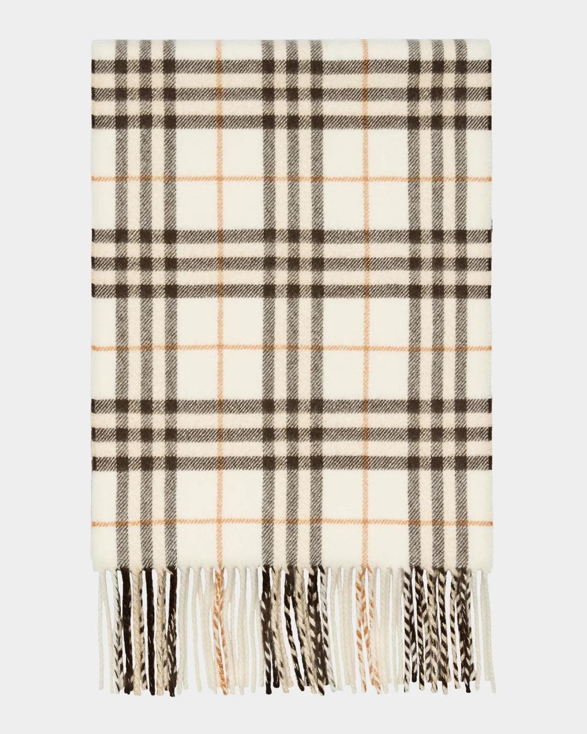 Burberry Sparkle Check Cashmere Scarf