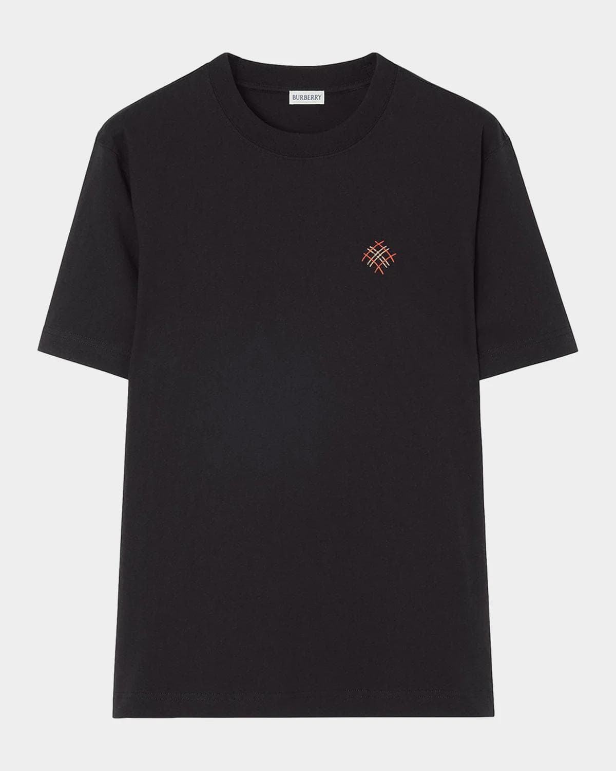 Burberry Ryan Script Cotton Crewneck T-Shirt