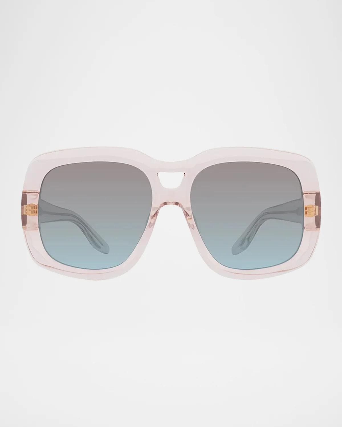 Barton Perreira Sly 56MM Square Sunglasses