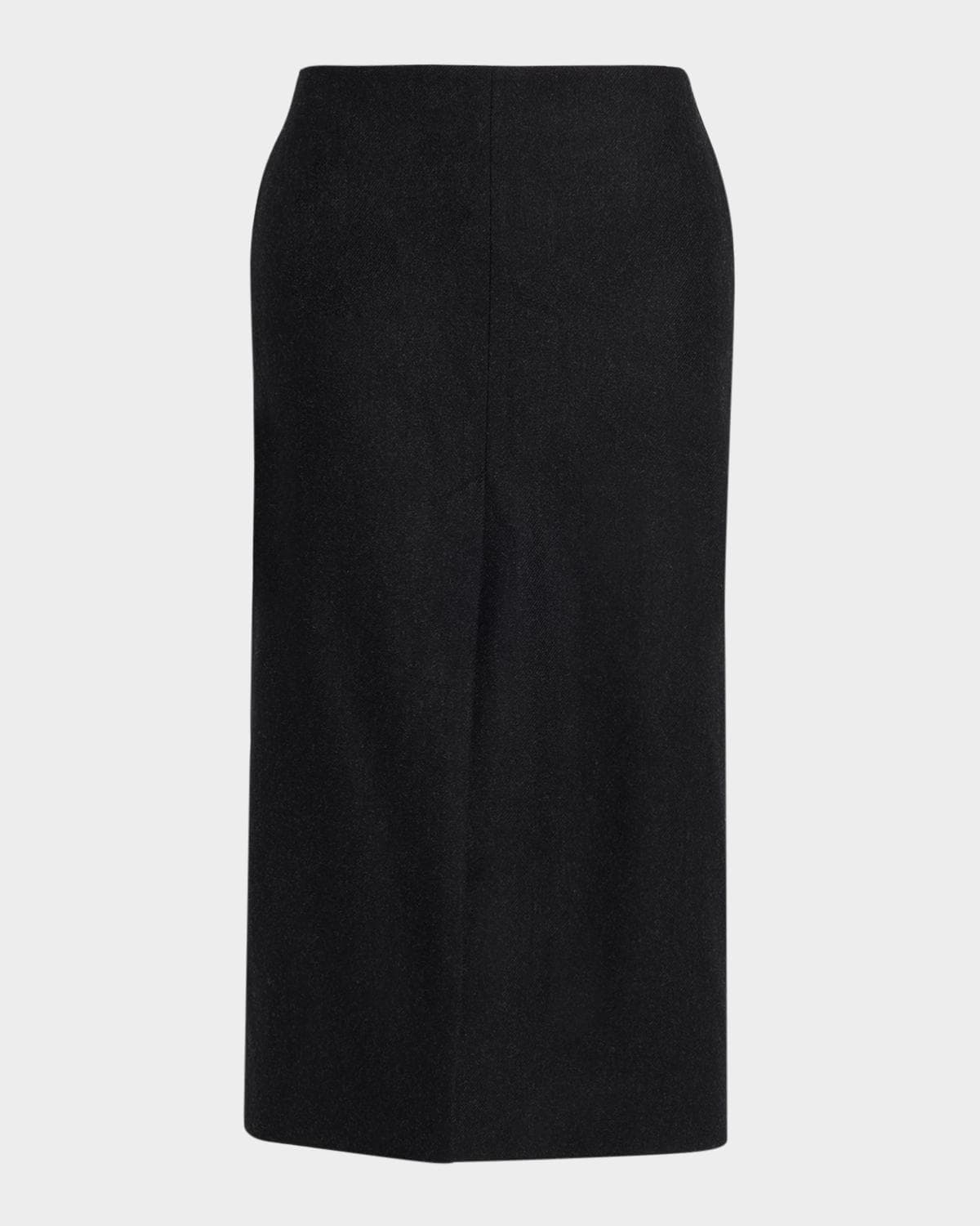 Nili Lotan Mariha Wool Midi Skirt
