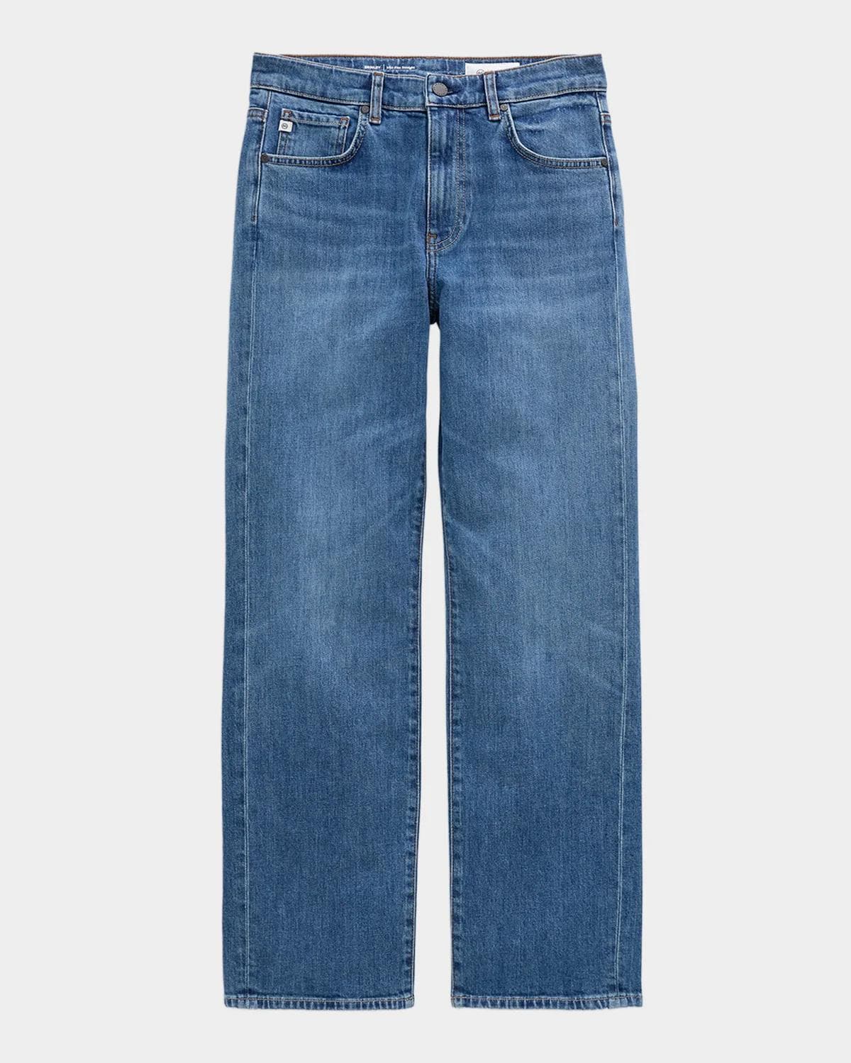 AG Jeans Brinley Chord Straight-Leg Jeans