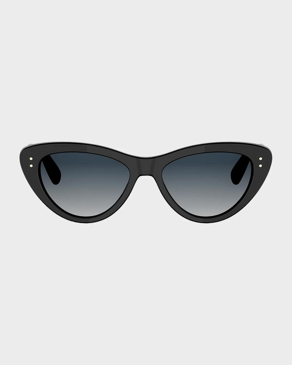 Dior Oblique B2I 55MM Cat-Eye Sunglasses