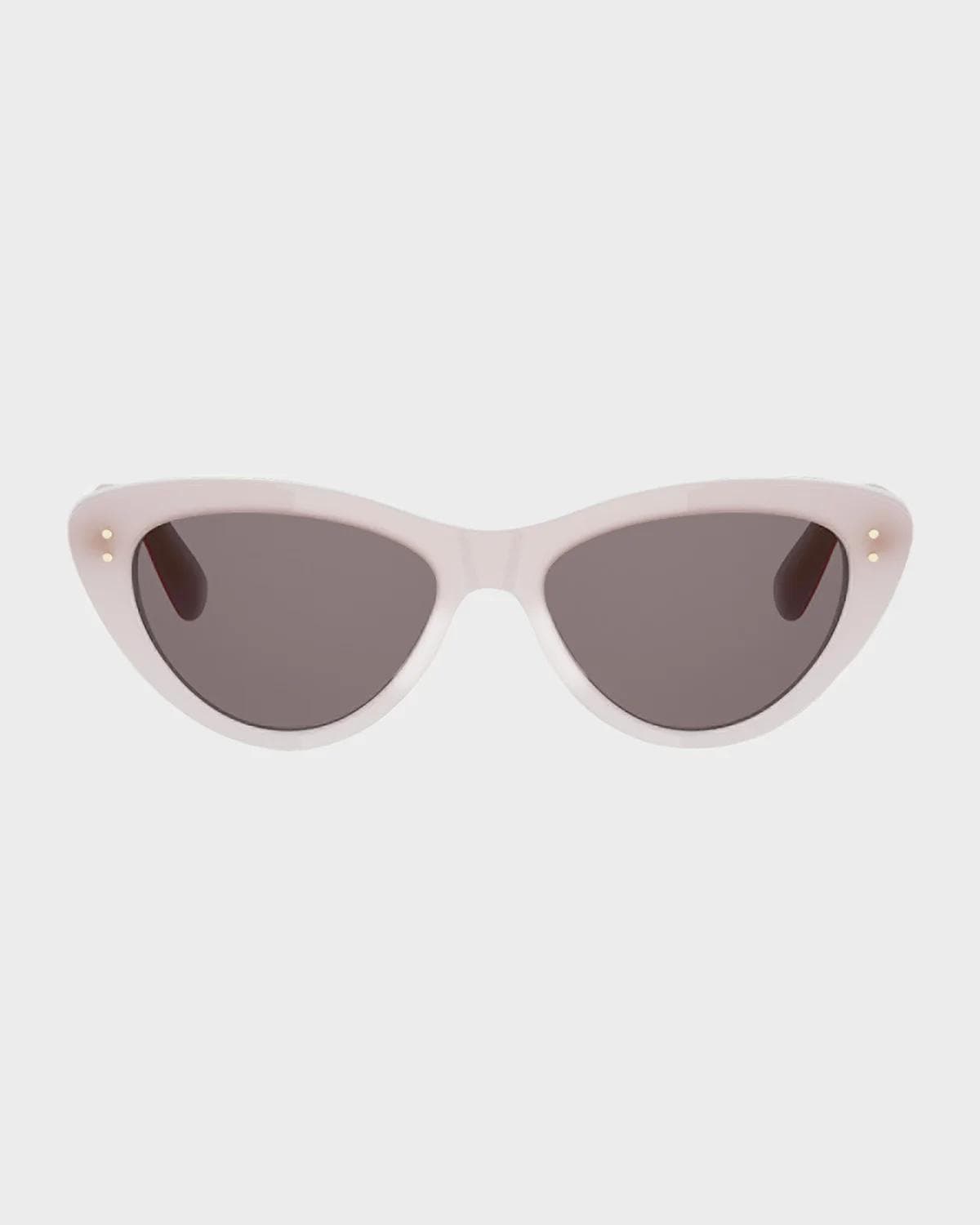 Dior Oblique B2I 55MM Cat-Eye Sunglasses