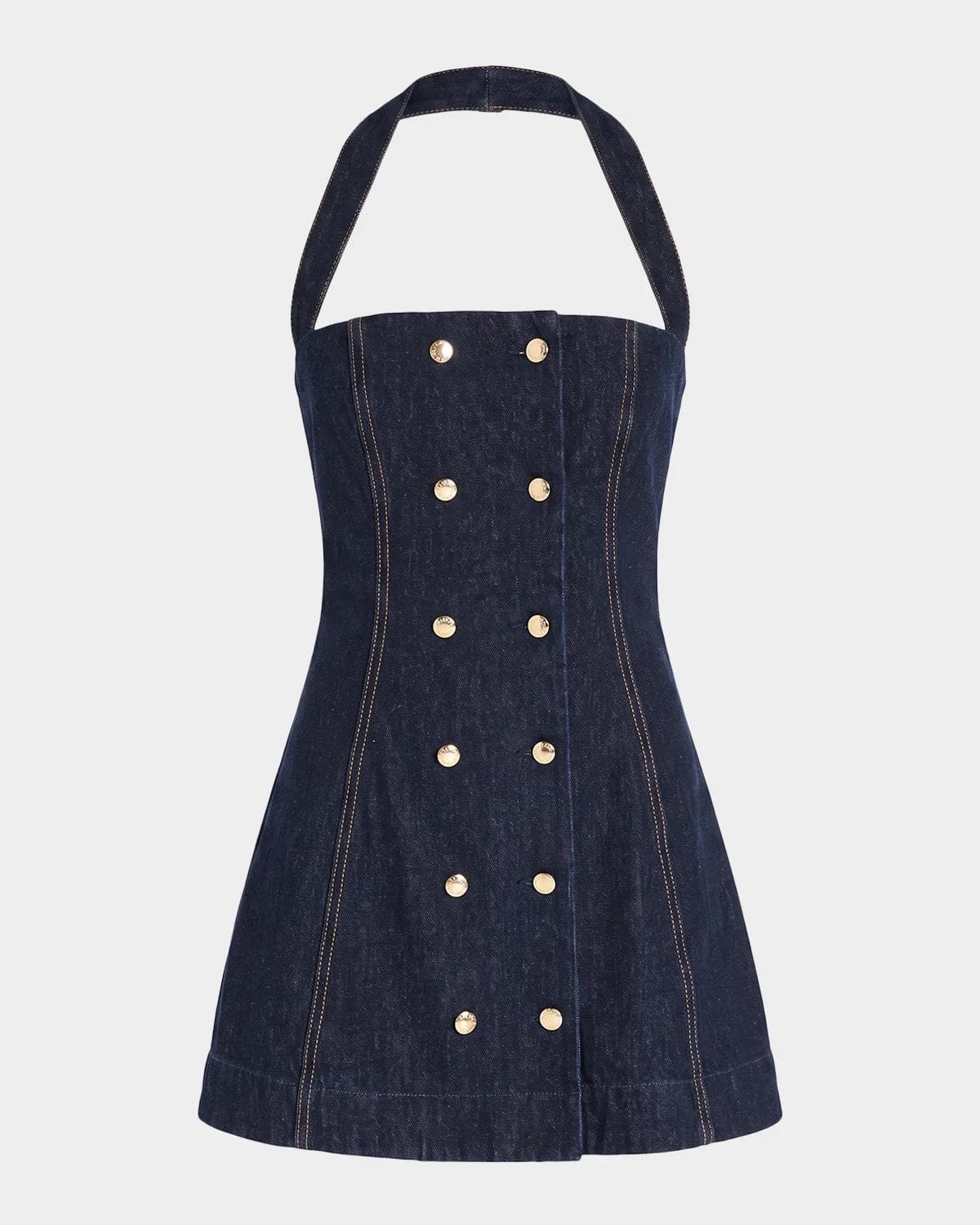 Retrofête Miramar Denim Mini Dress