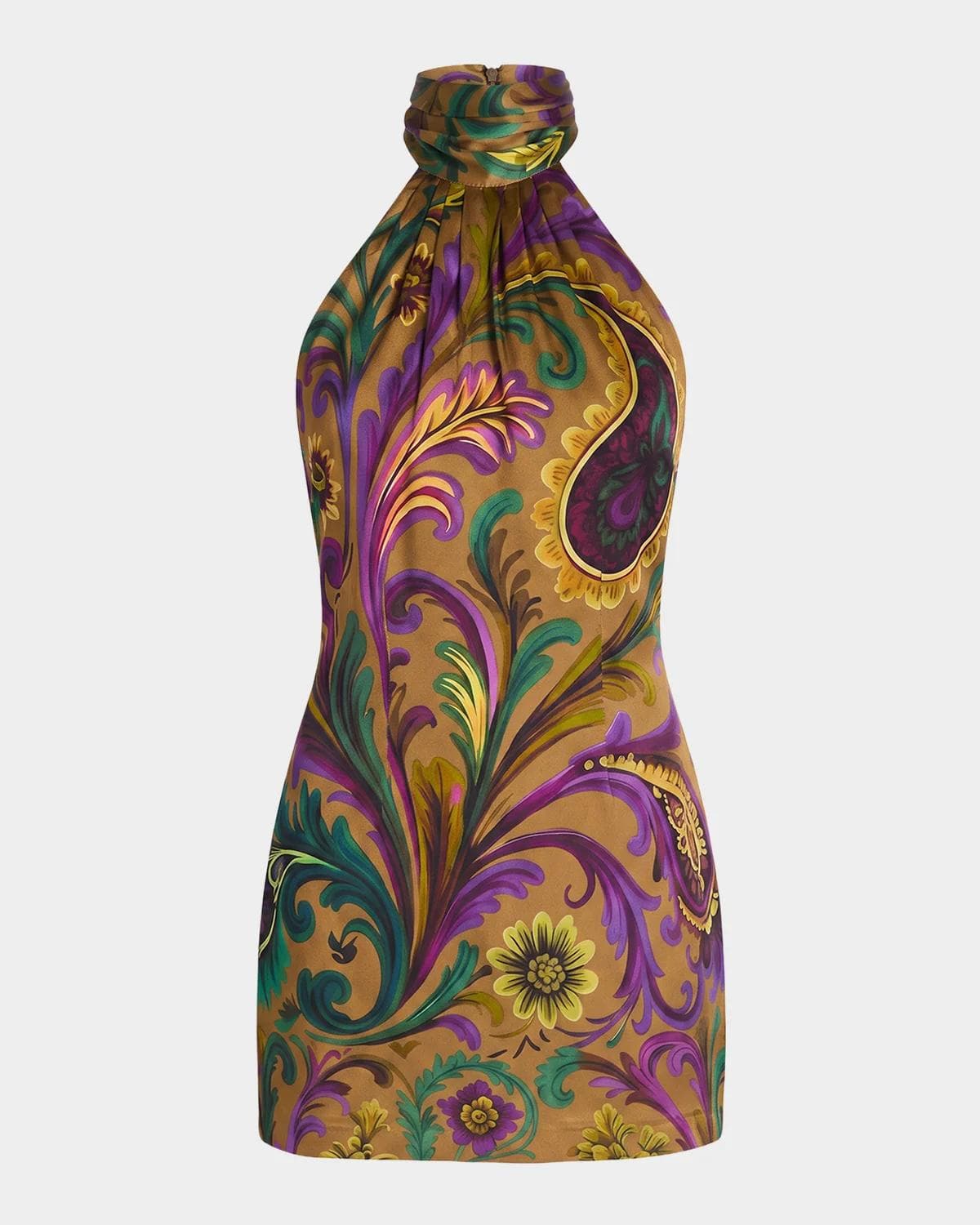 Retrofête Huge Halter Mini Dress