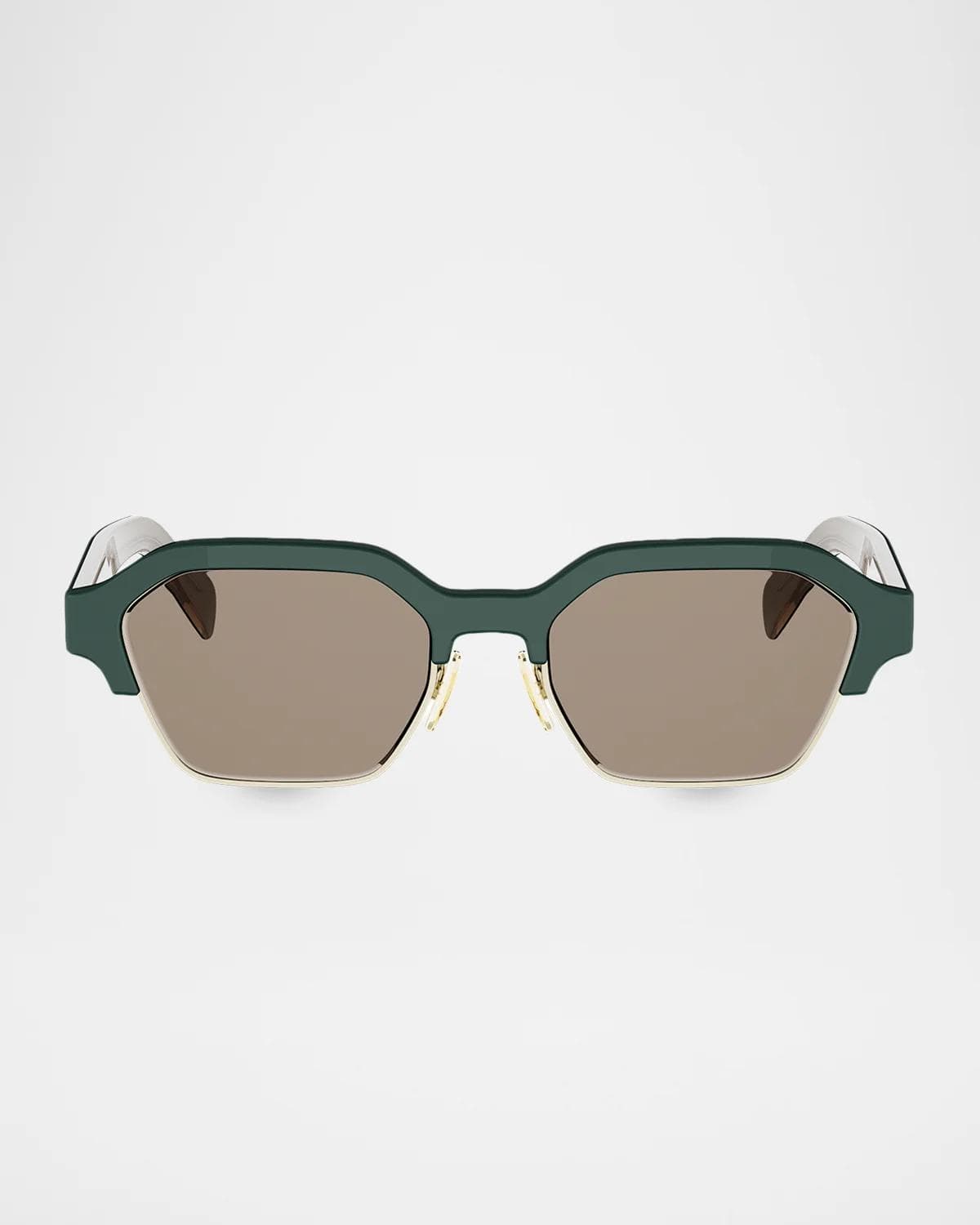 CELINE Men's 53MM Geometric Sunglasses