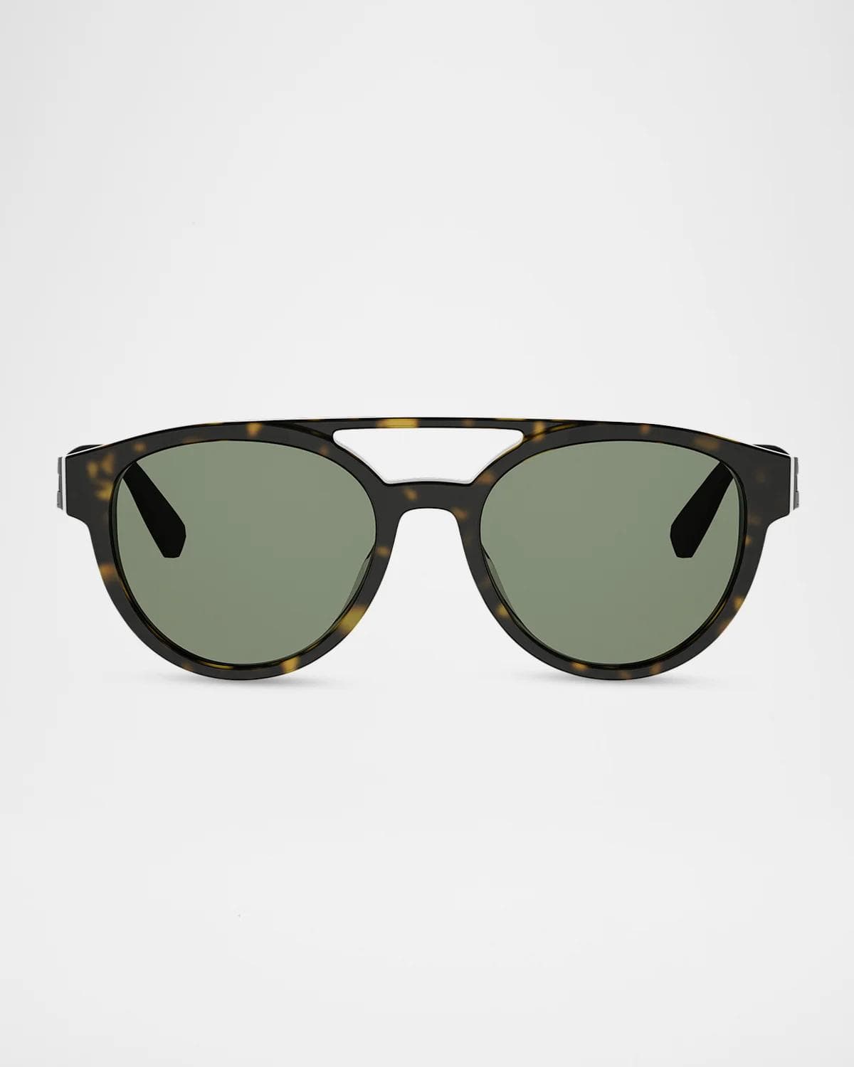 BVLGARI Men's Aluminum 54MM Round Sunglasses