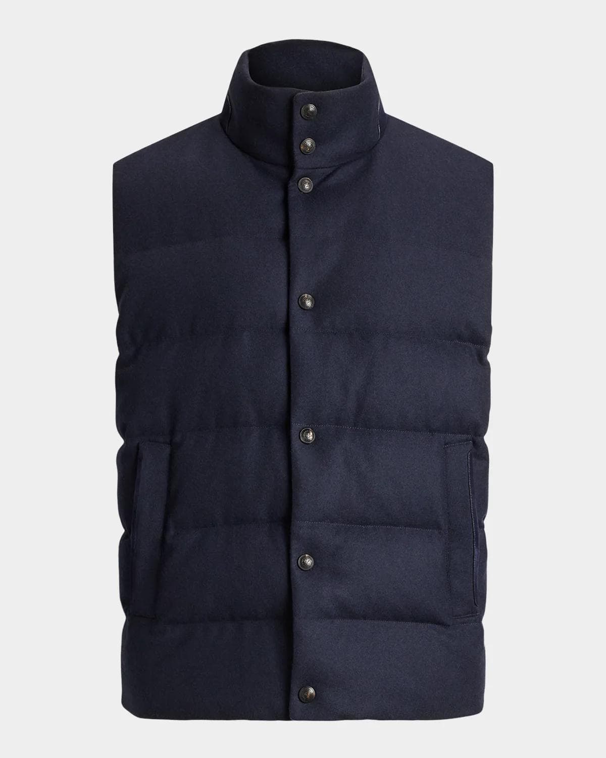 Ralph Lauren Men's Harwick Cashmere-Blend Down Vest